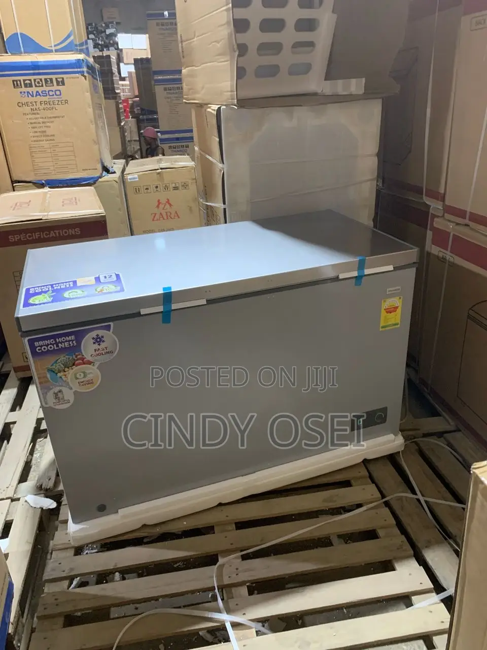 Nasco Nas-420 380liters Single Door Chest Freezer