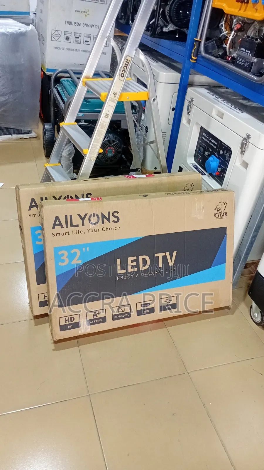 Ailyons 32inches Tv Les3200w-M Model