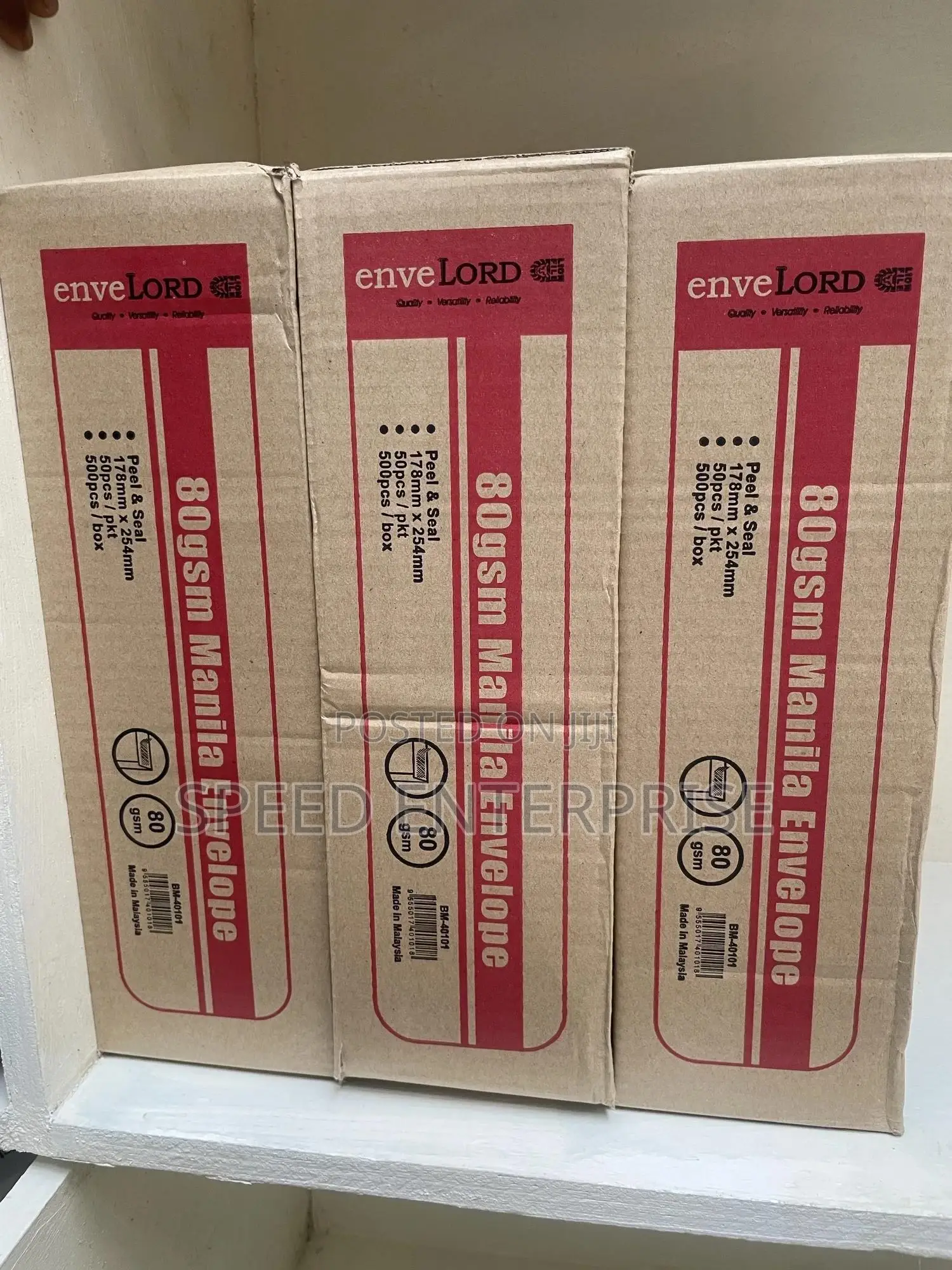 A3 Brown Envelope (Big Size) 5 Packets in a Box