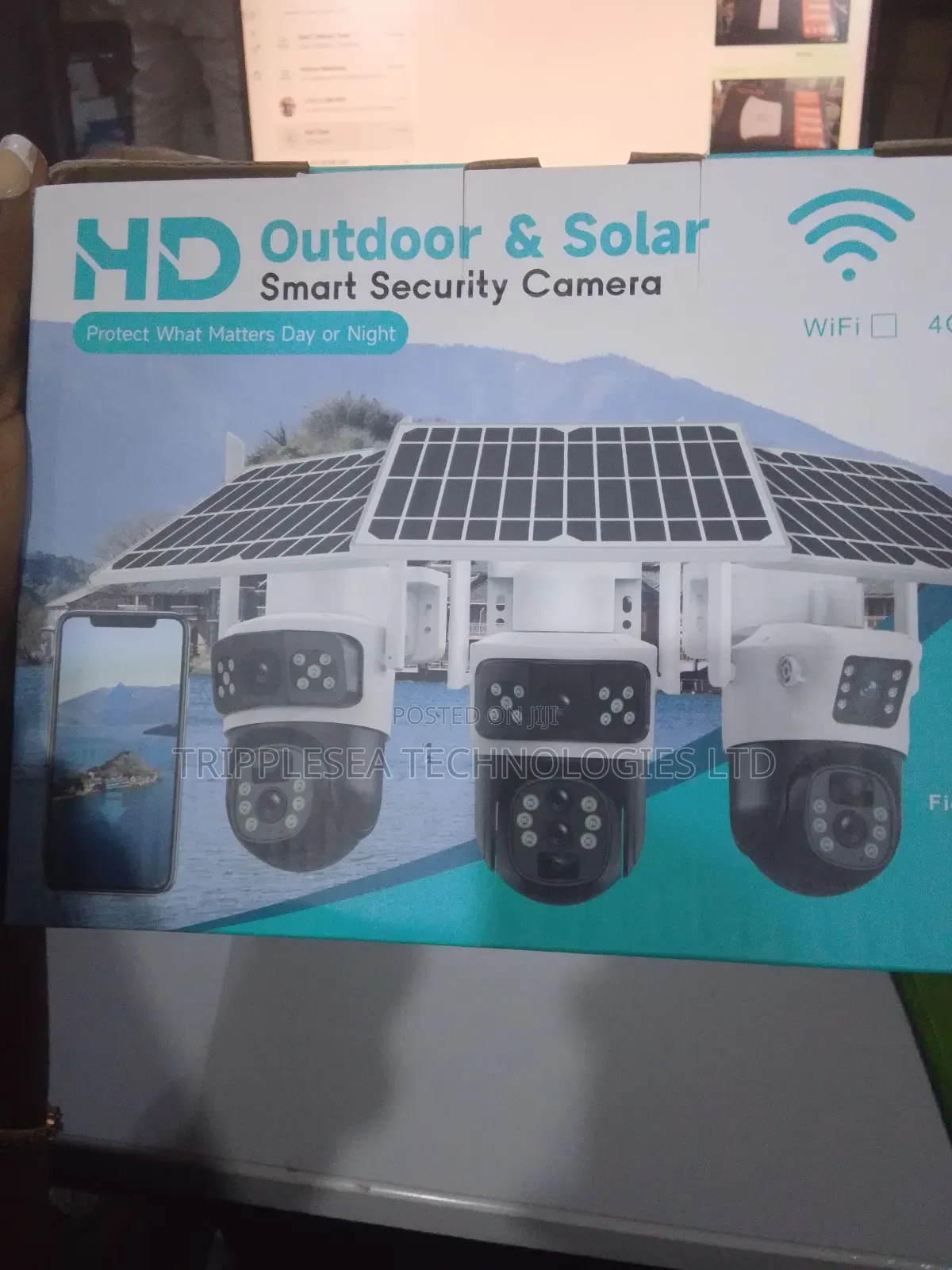 Dual Lens Ai Solar PTZ Camera
