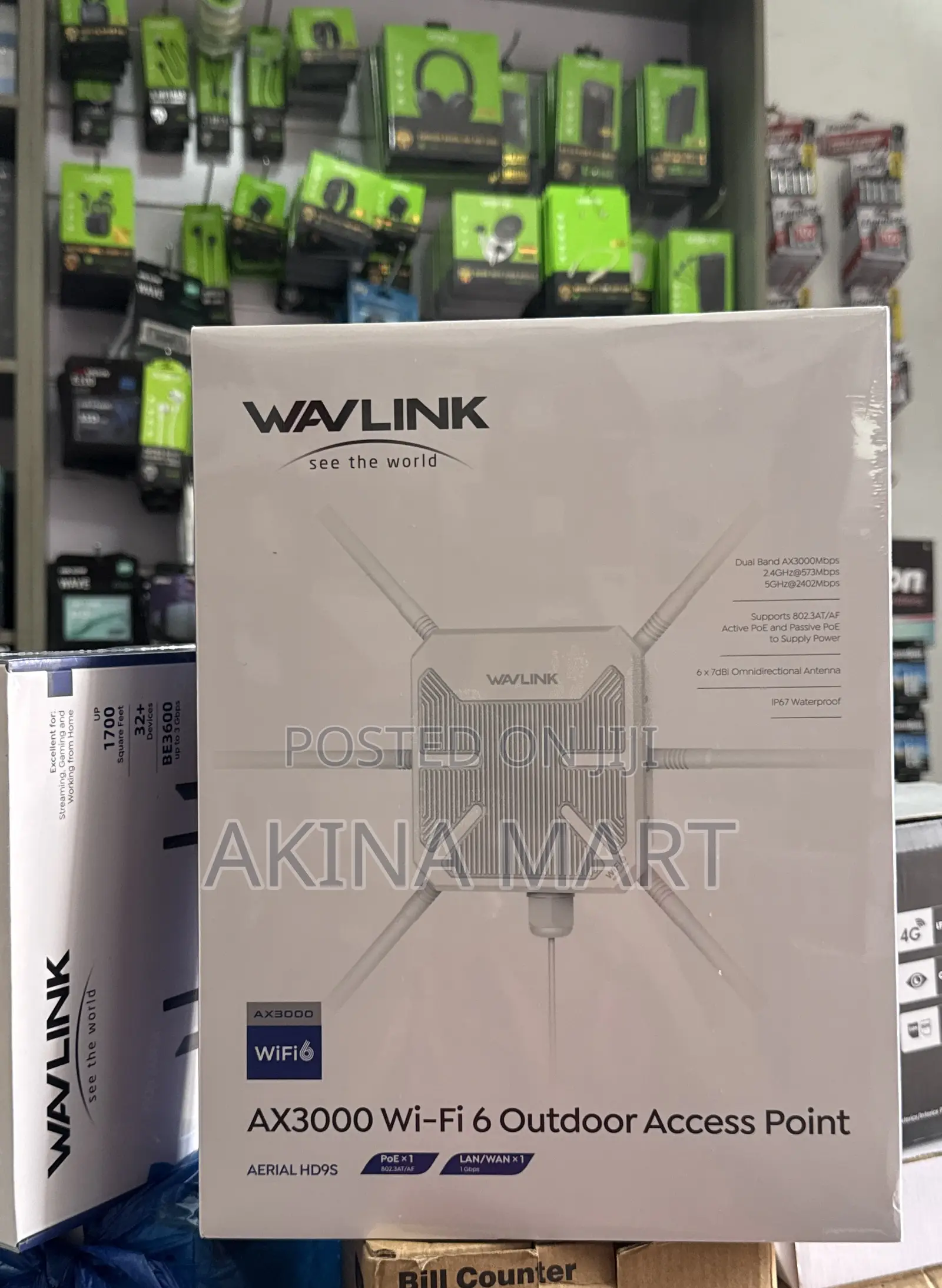 Wav-Link Ax3000 Wi-Fi 6 Outdoor Access Point