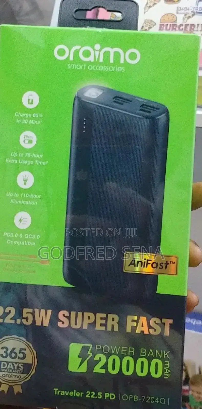 Oriamo Power Bank