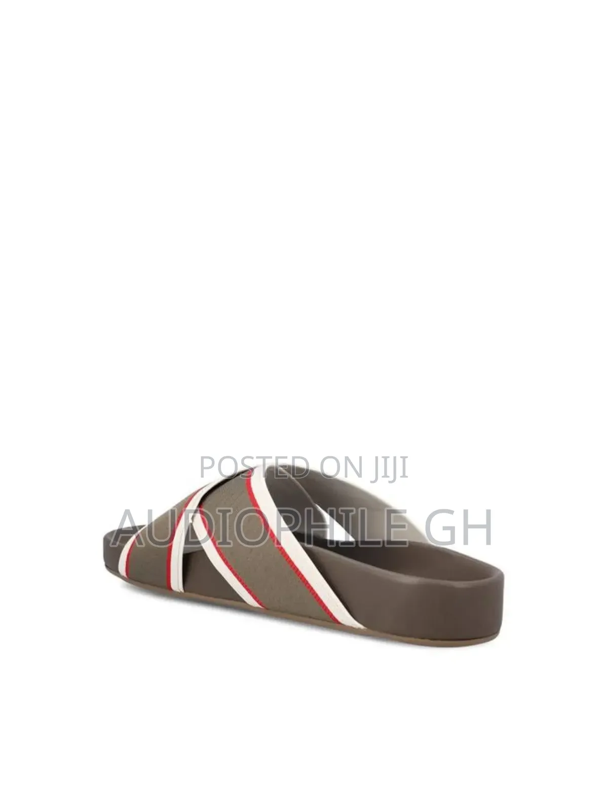 Christian Louboutin Hot Cross Bizz Slide Sandal in Sierra