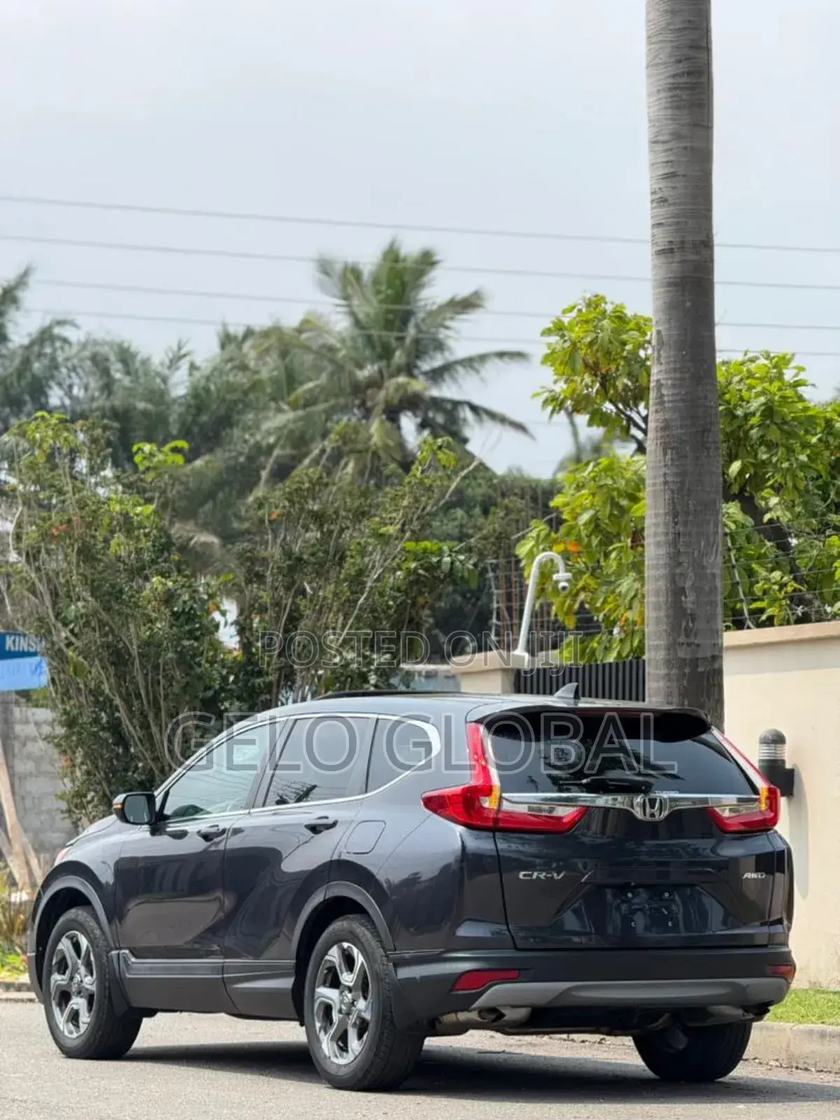 Honda CR-V EX-L 4dr SUV (1.5L 4cyl CVT) 2017 Gray