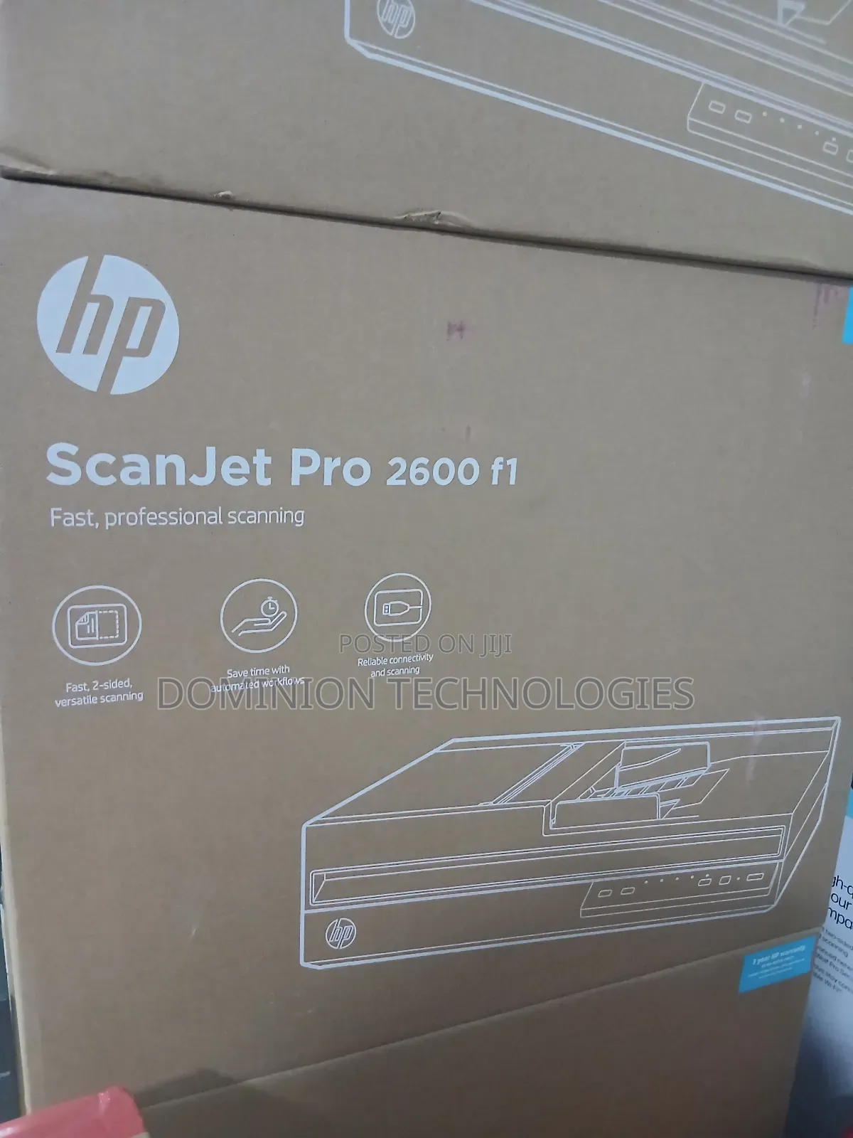 Hp Scanjet Pro 2600f1 Professional Scanner
