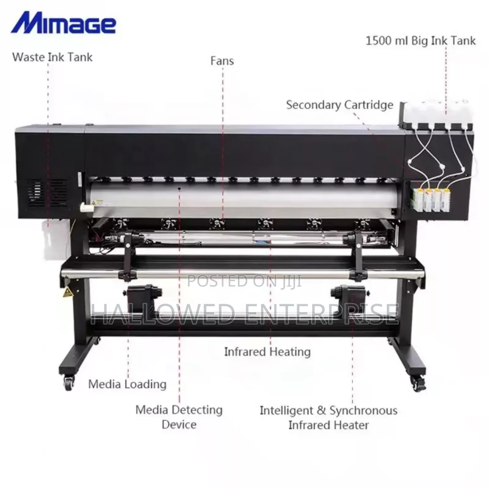 6ft 1.8m Large Format Mimage Xp600 Eco Solvent Ink Printer