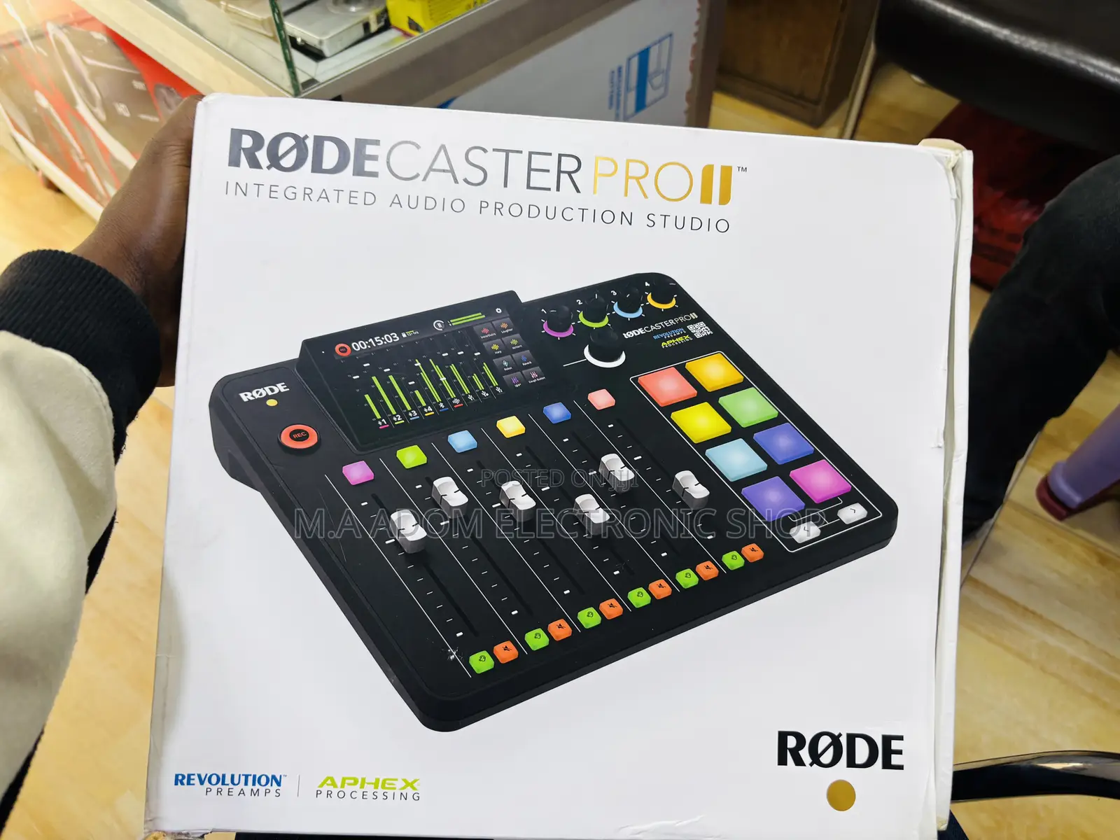 Audio Rode Caster Pro 2 for Podcasting,Streaming Content Creation