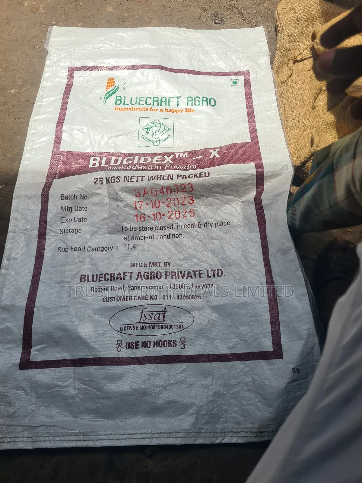 One Time Used Sacks Available