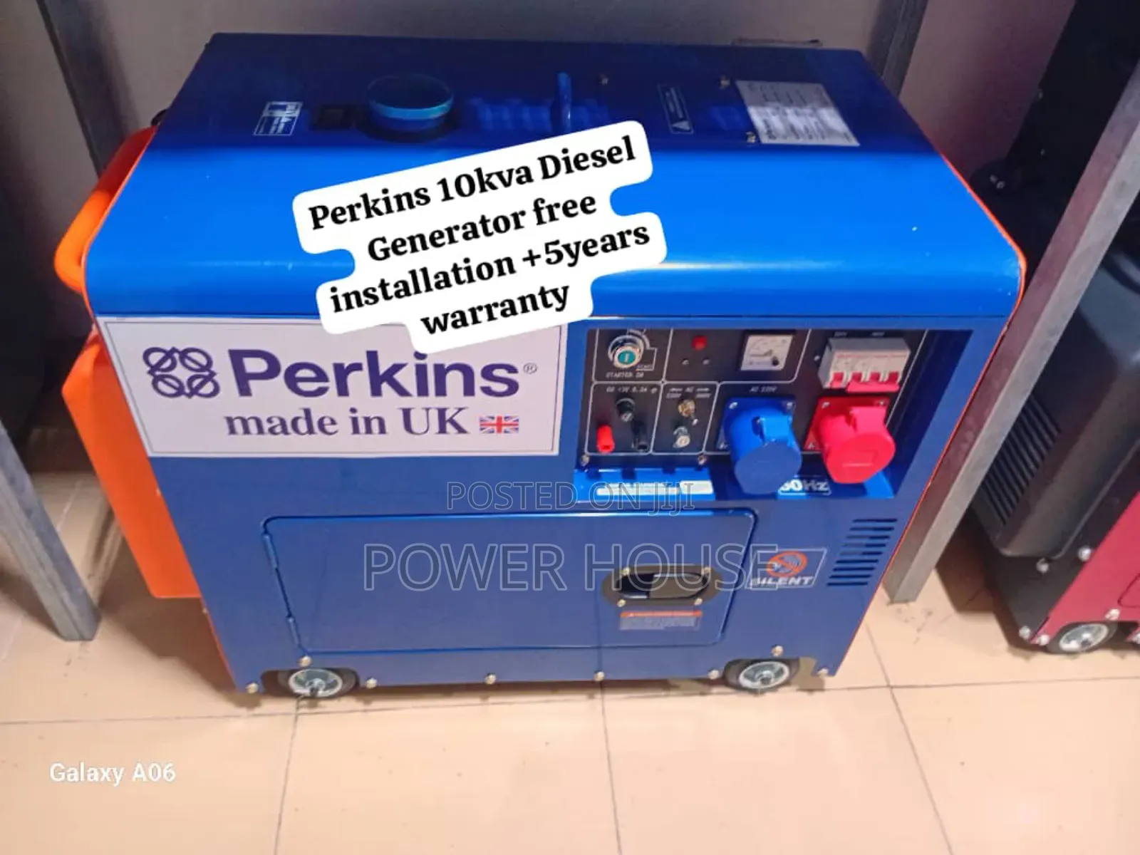 Just Generate Perkins Diesel Generator 10kva Silent