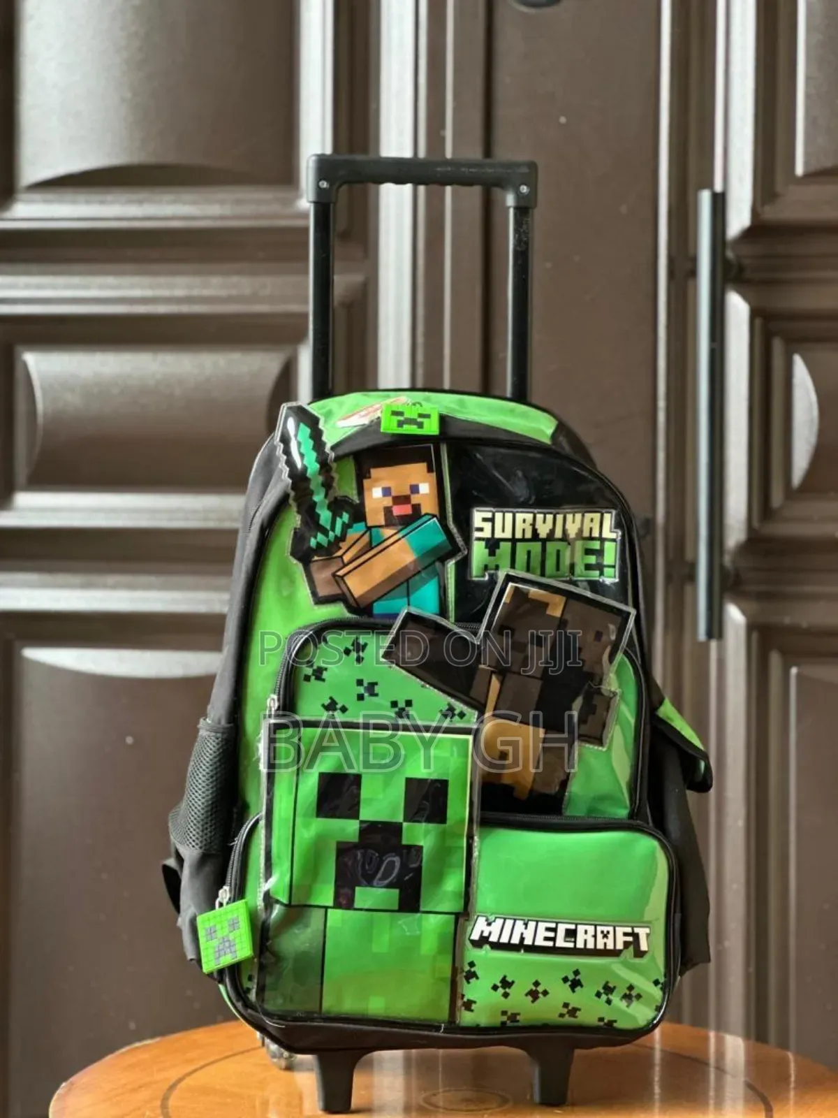 Minecraft Trolley Bag for Age 7-12