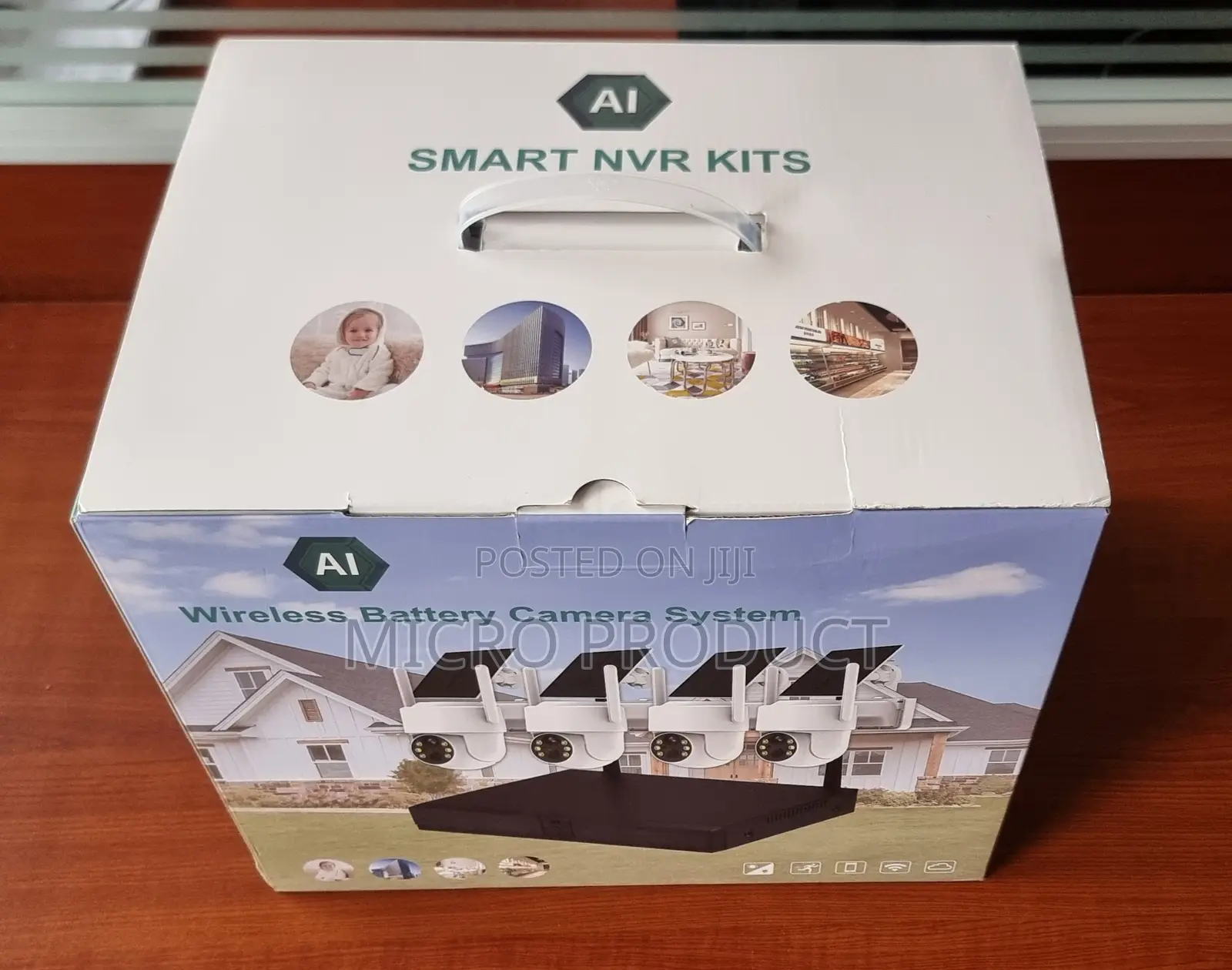Solar Powered Multi Lens NVR Kit