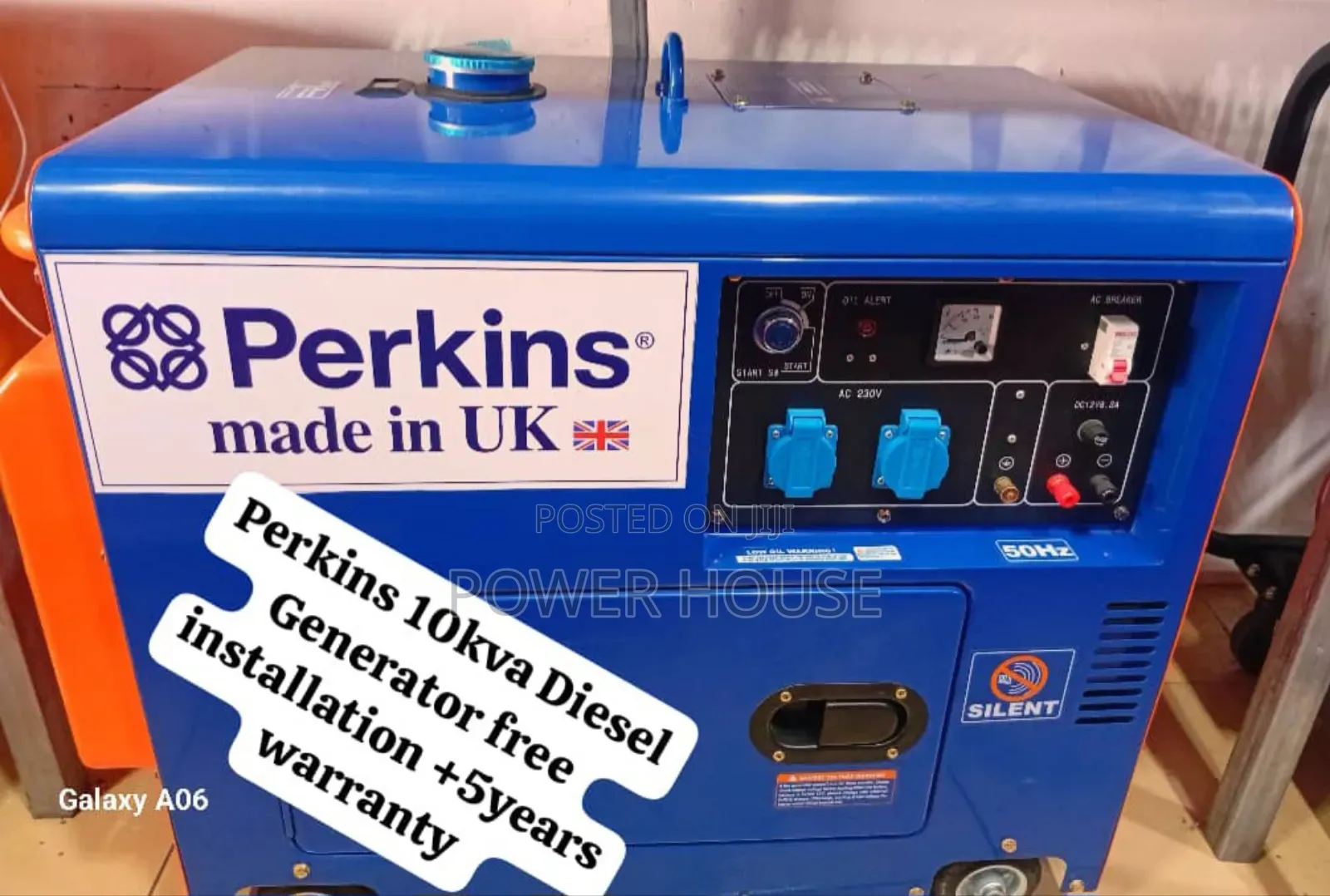 Vision Gen Perkins Diesel Generator 10kva Silent