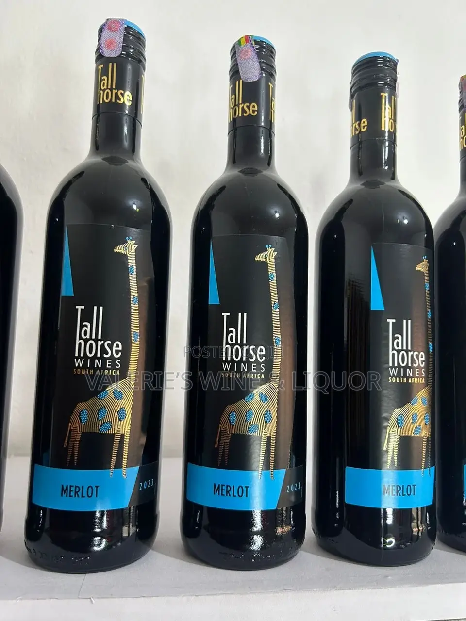 Tall Horse Merlot Dry Red Wine (South Africa) - 13.5% Alc