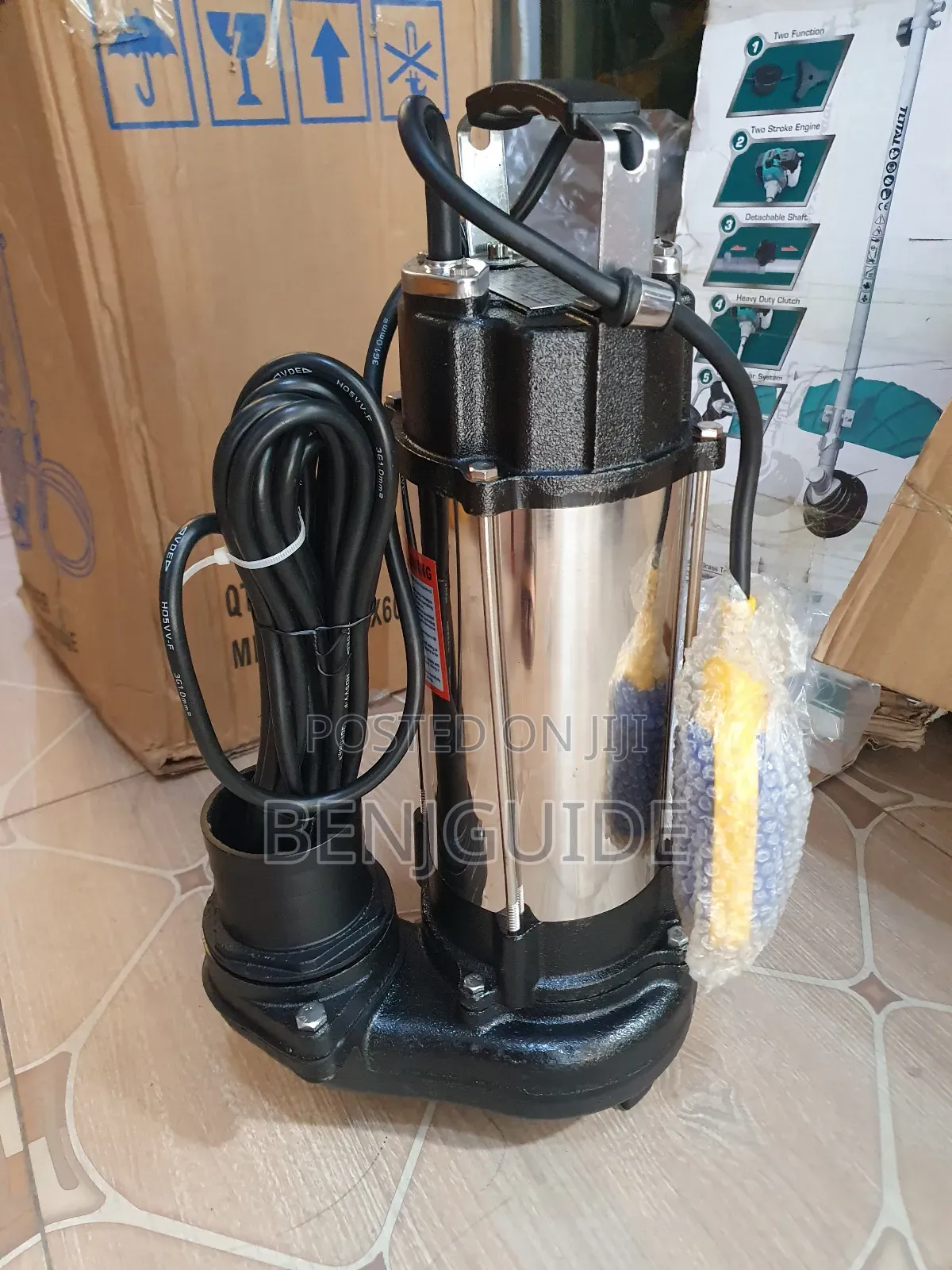 Electric Submersible/Sewage Pump ,Stainless 1.5hp