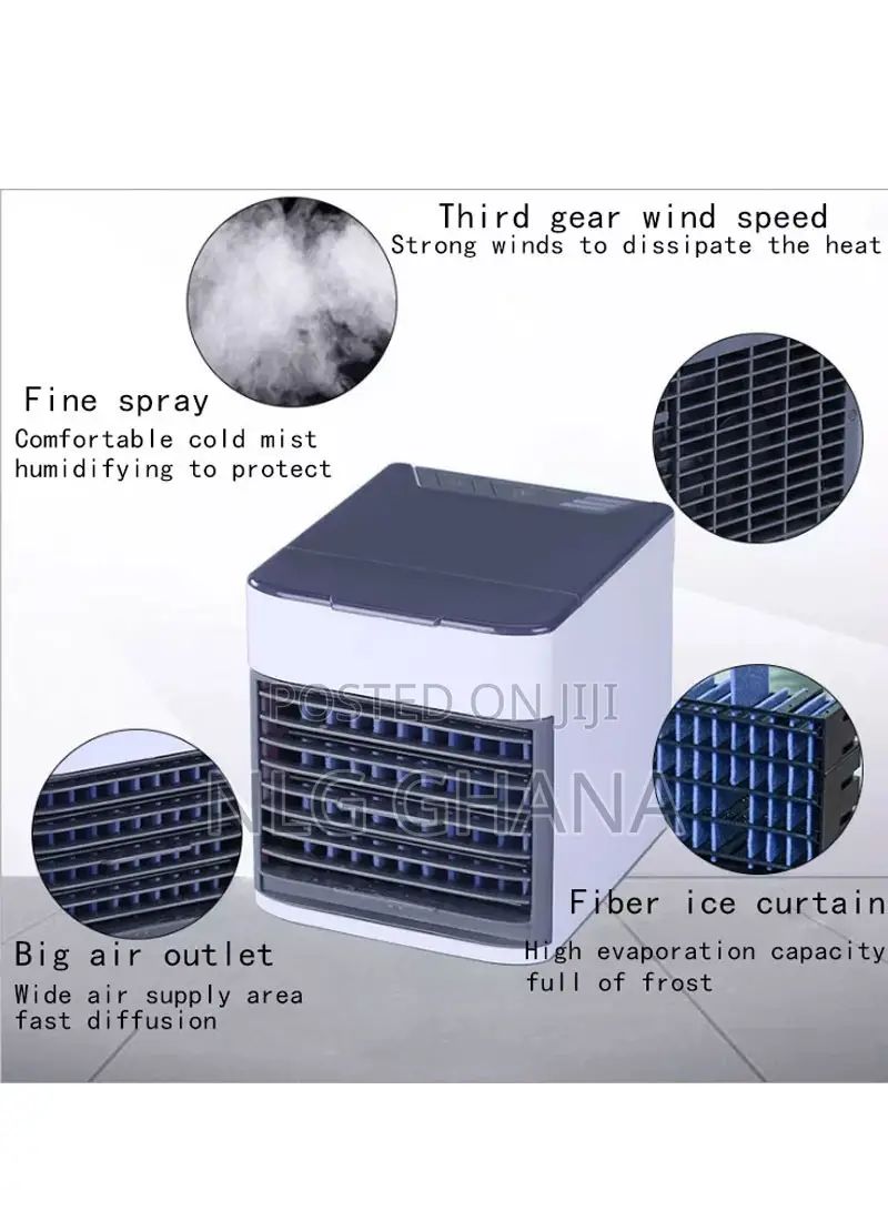 Portable Usb Powered 2-Level Mini Air Cooler Cooling Fan