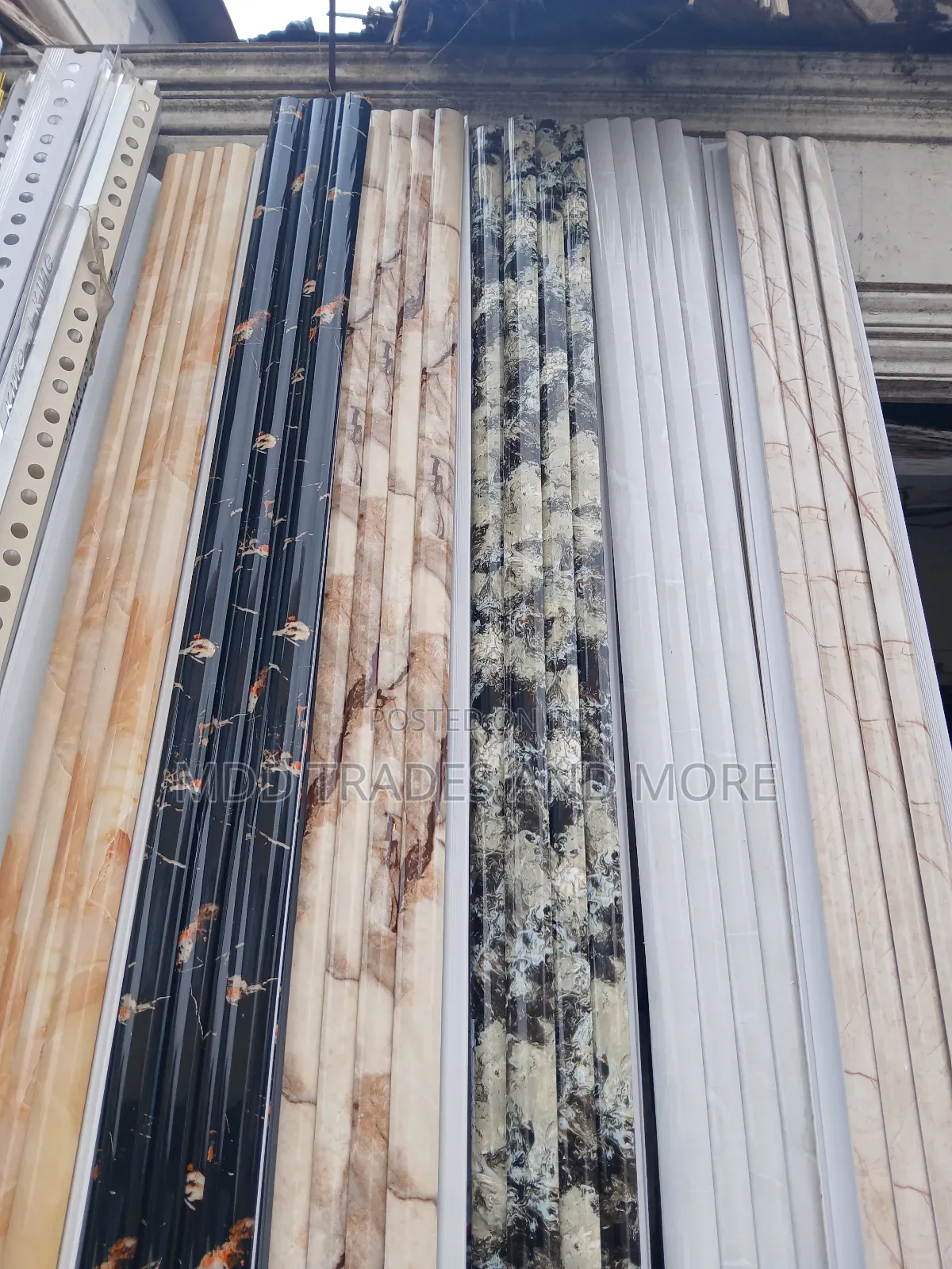 Hard Plastic  Strips Beautiful Colors Tiling