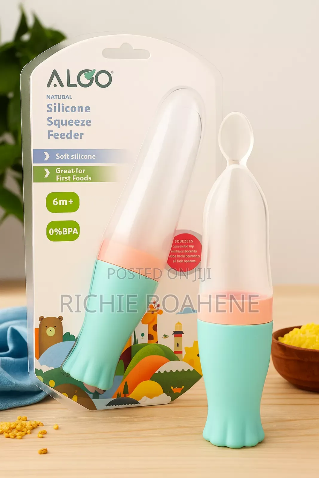 Silicone Spoon Bottle Baby Feeder