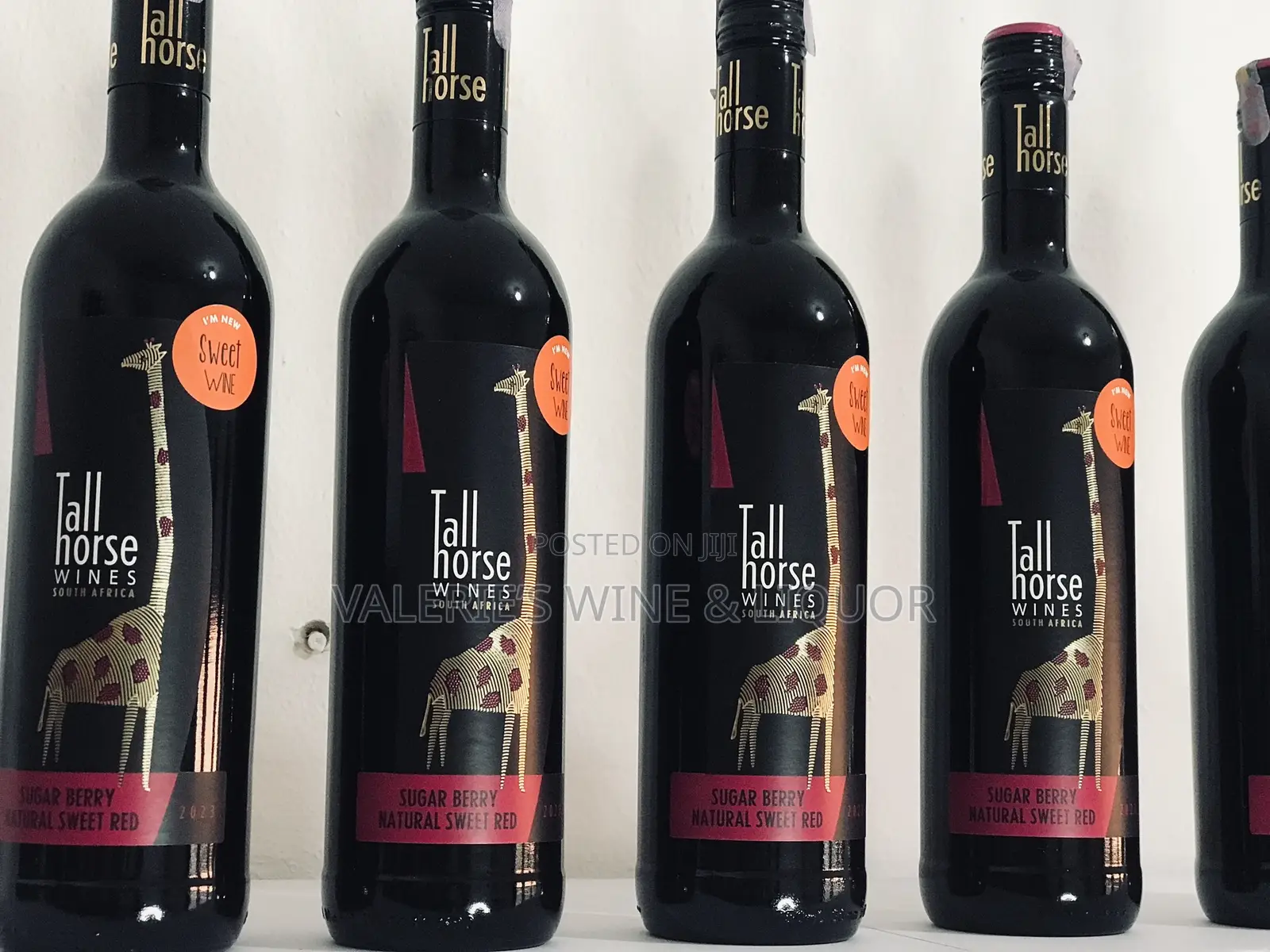 Tall Horse Sugar Berry Natural Sweet Red Wine (South Africa)