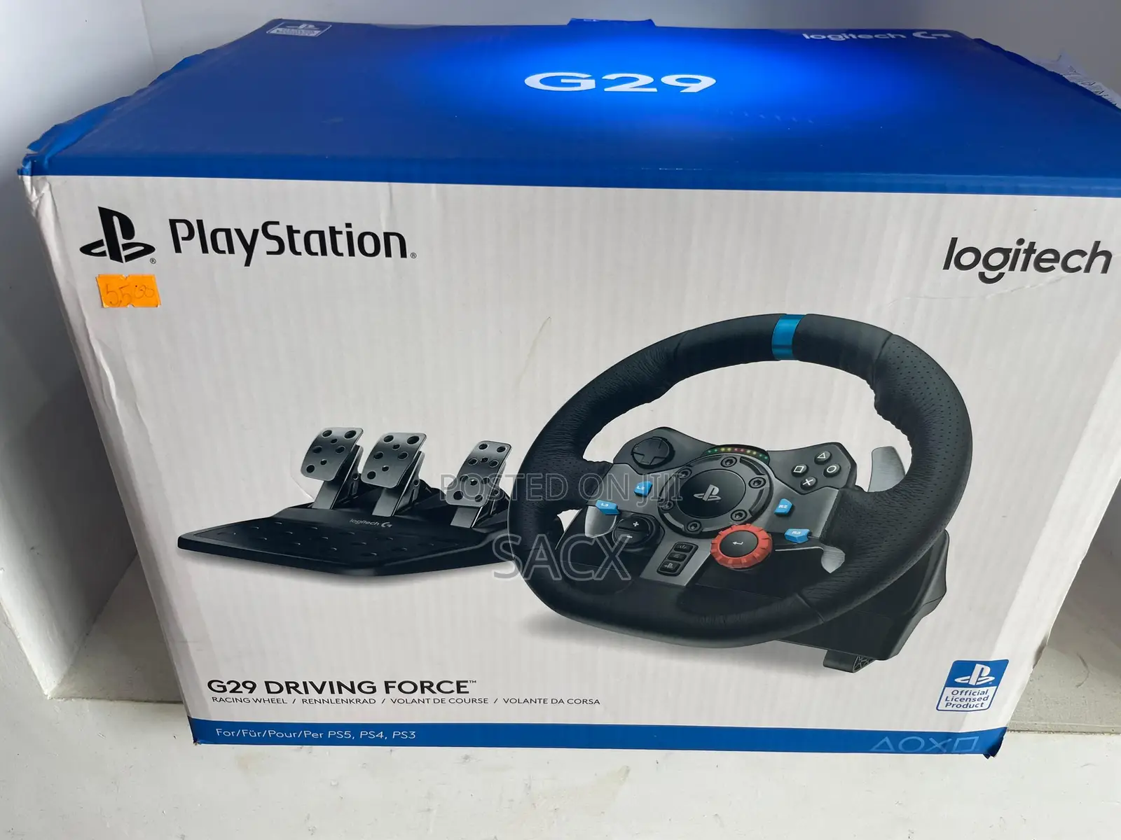 Logitech G29 Driving Force Racing Wheel Pedal Set