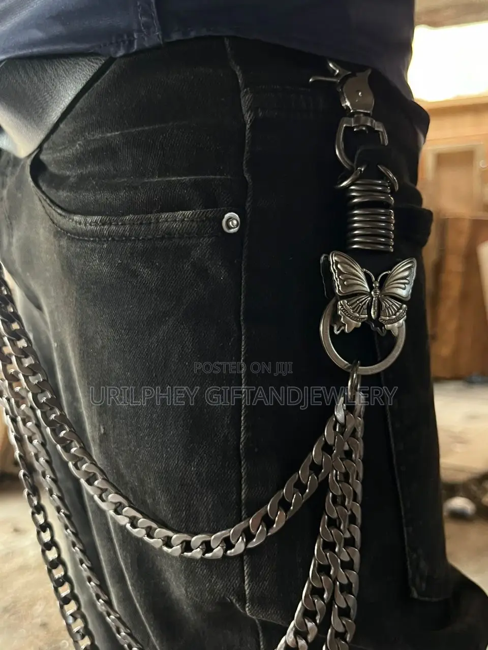 Quality Jeans Side Chain