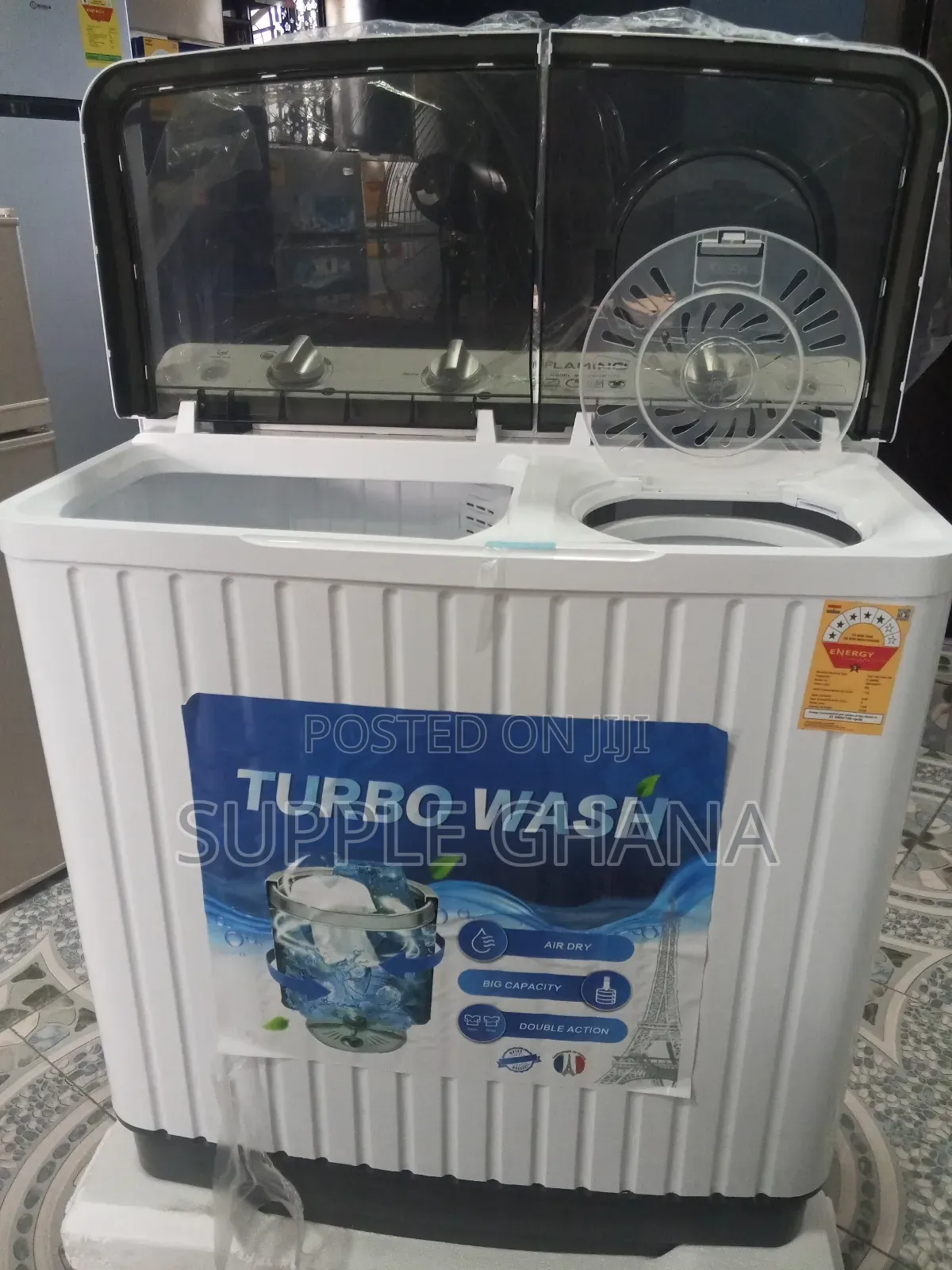 Eco Wash Flamino Washing Machine 8kg
