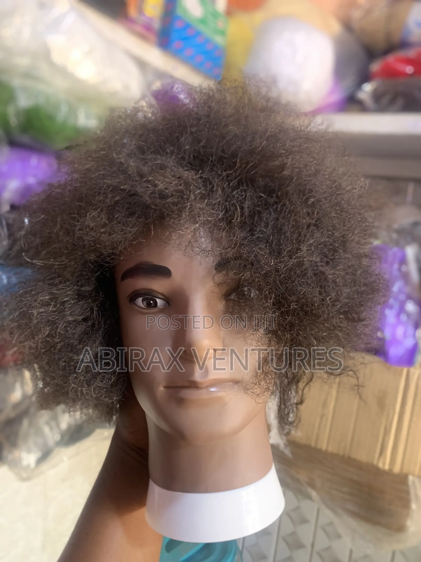 Mannequin Training Head Human Hair Type 3