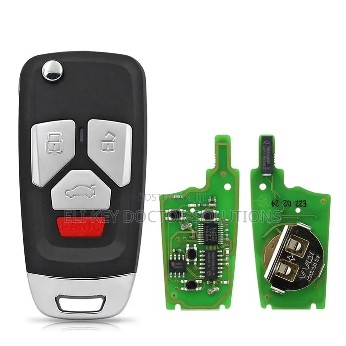Vvdi Xnau02en Audi-Style Universal Wireless Remote With 3+1 Buttons