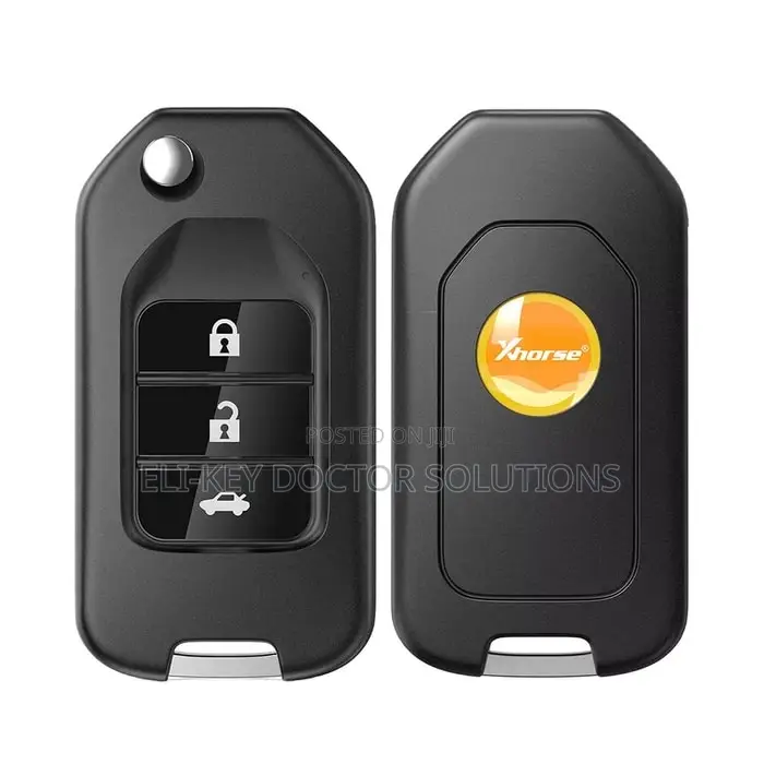 Vvdi Xnho00en Honda-Style Universal Wireless Remote Key With 3 Buttons