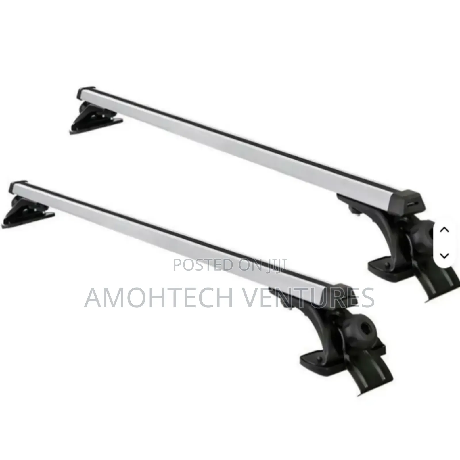 Cross Bars Baggage Roof Rack Rail Black Silver Crossbars
