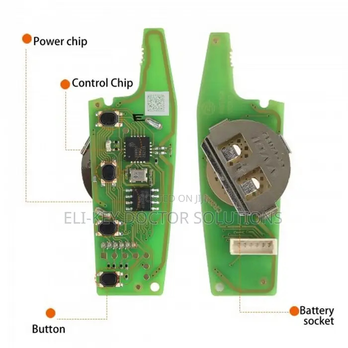 Vvdi Xkfef2en Ferrari-Style Xhorse Universal Flip Key With 4 Buttons