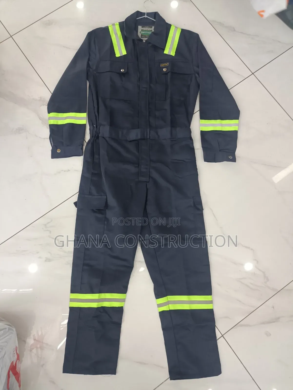 Reflective High Visibility Straight Safety Coverall Overall Uniform