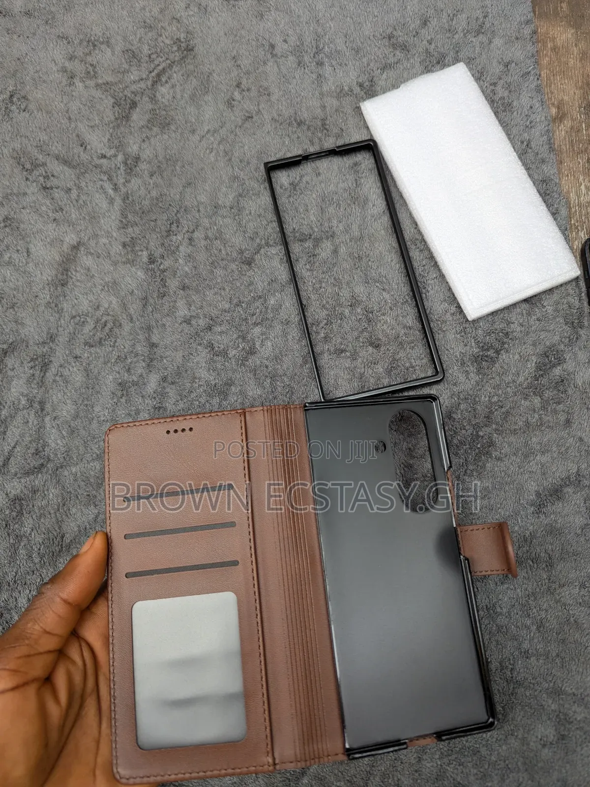 Z Fold 7 Leather Case
