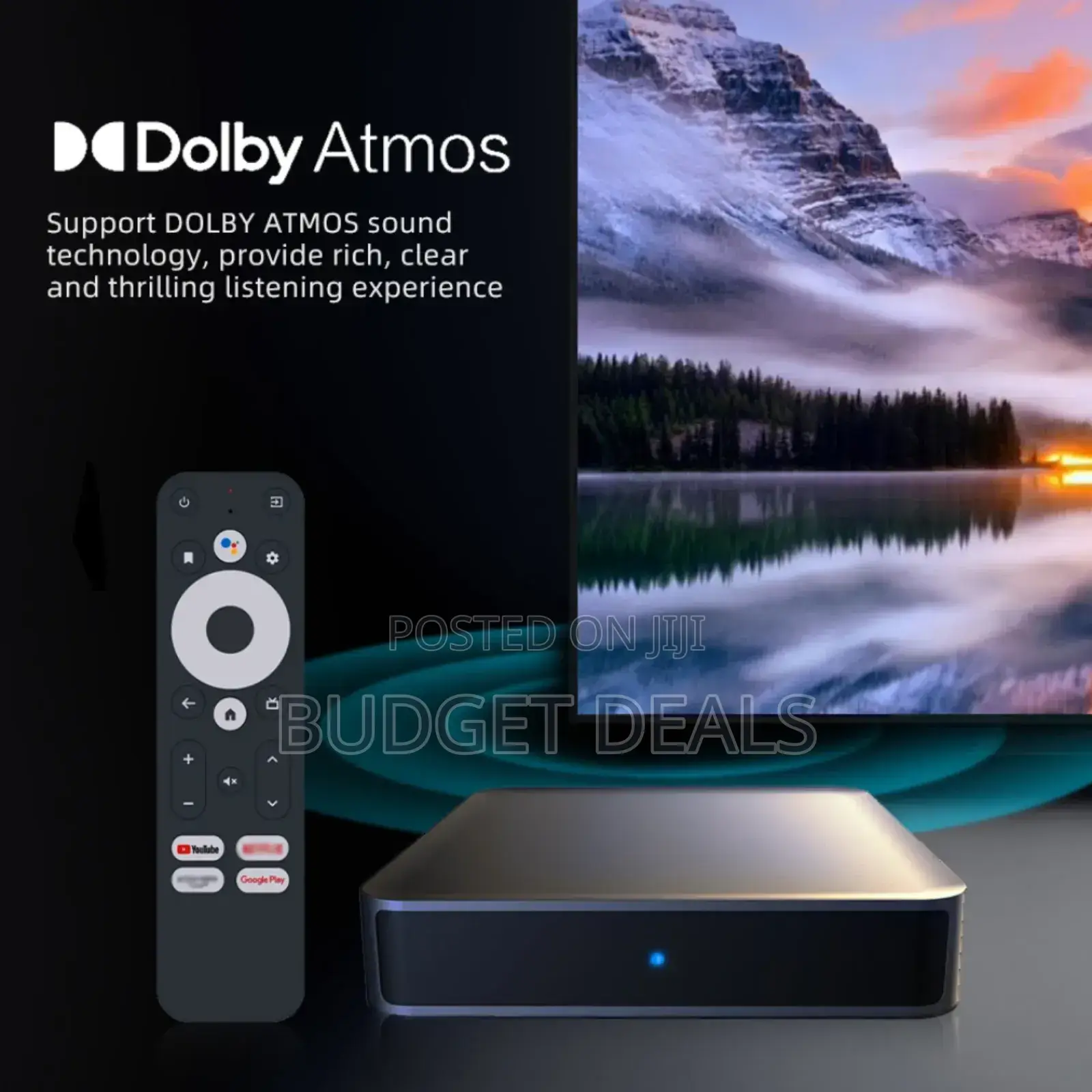 Dcolor Google/Netflix Certified Android Smart Tv Box With Google Tv Ui