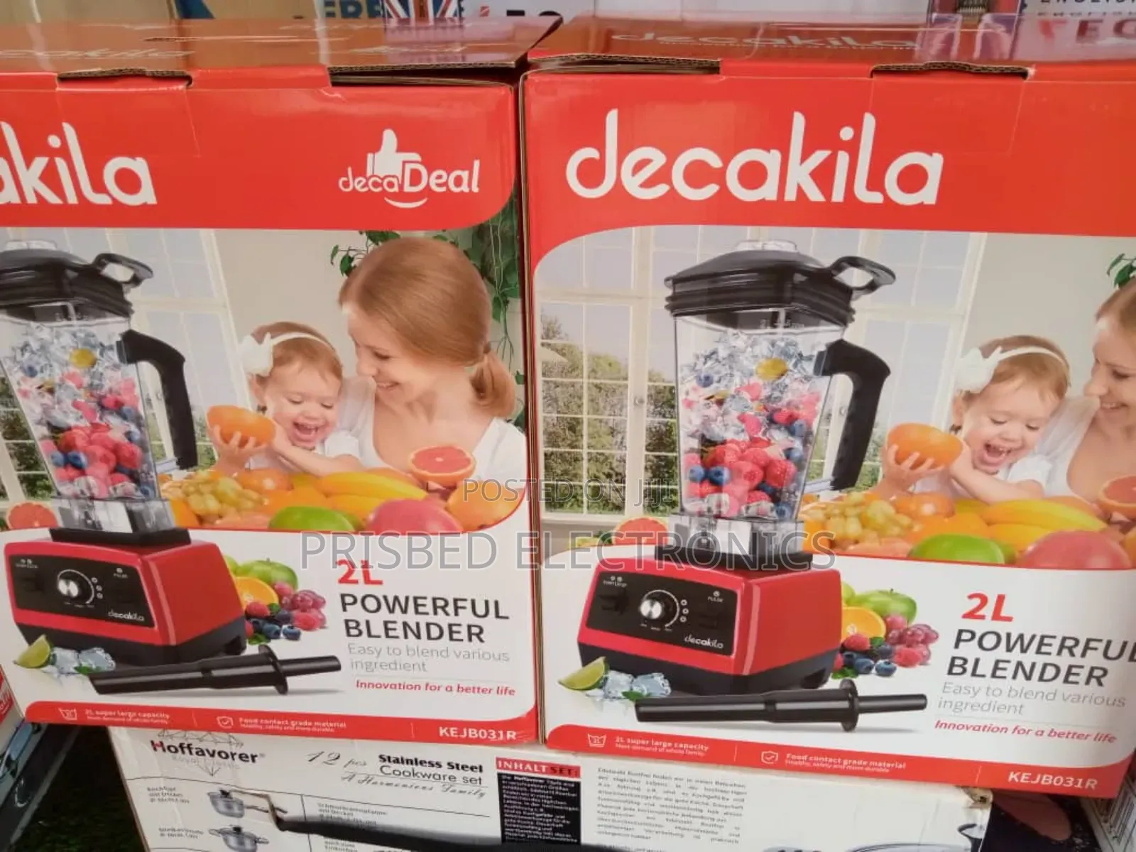 Deckila Durable Commercial Blender 2 Litres