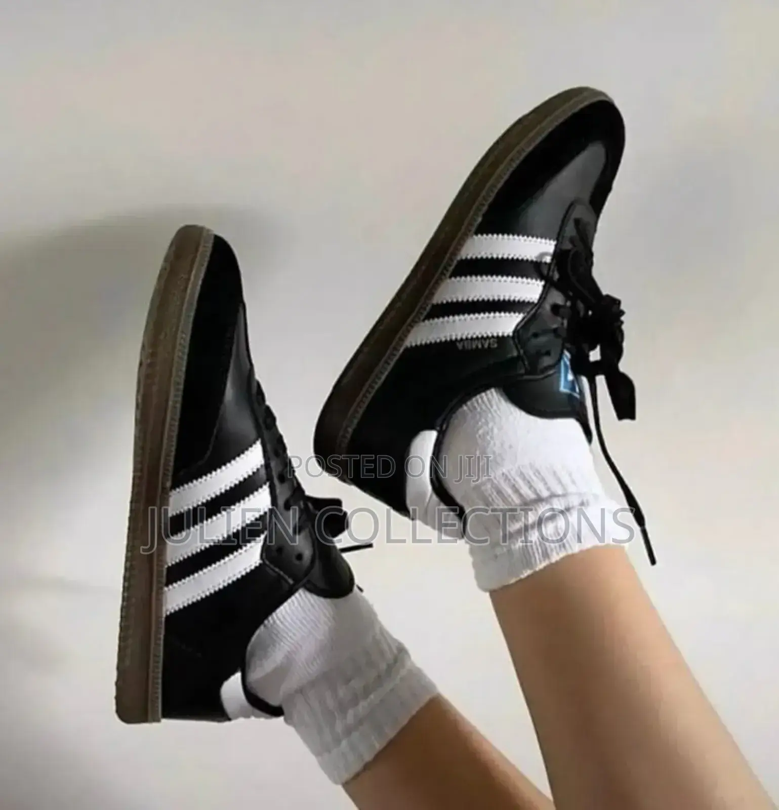 Org Adidas Samba Leather Black