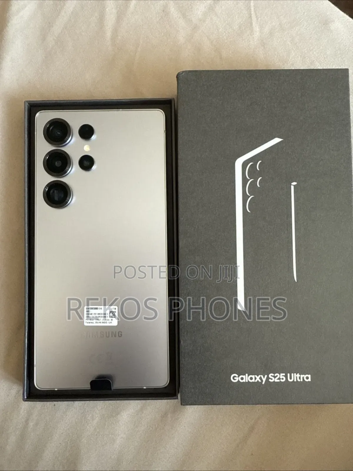 New Samsung Galaxy S25 Ultra 256 GB Silver