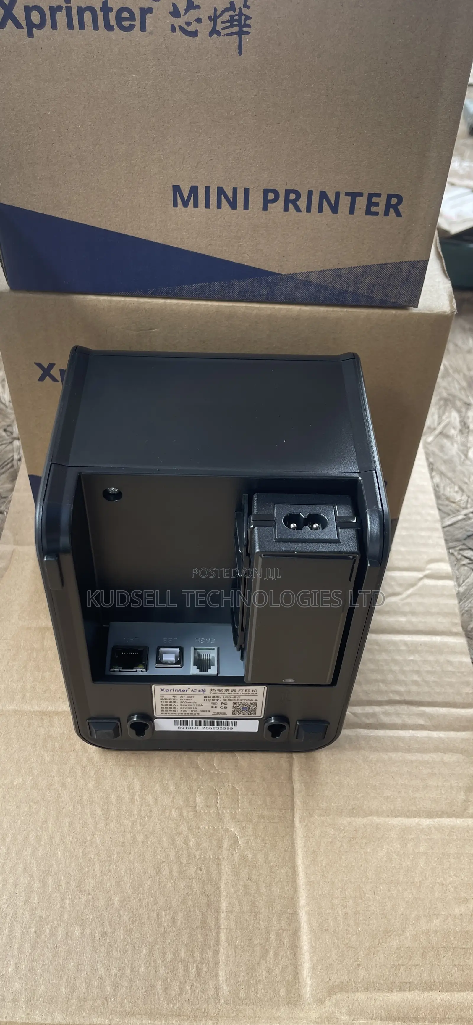 Xprinter Xp-80t 80mm Usb + Lan Pos Receipt Thermal Printer