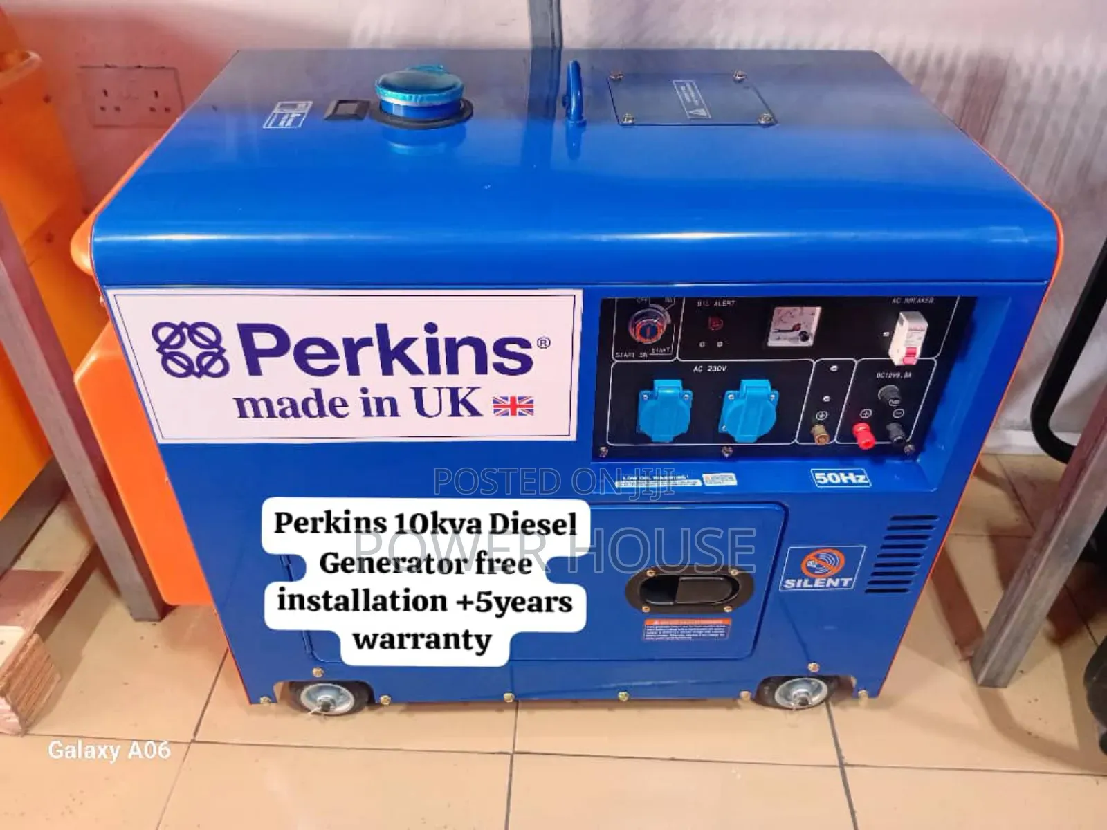 Think Matic Perkins Diesel Generator 10kva Silent