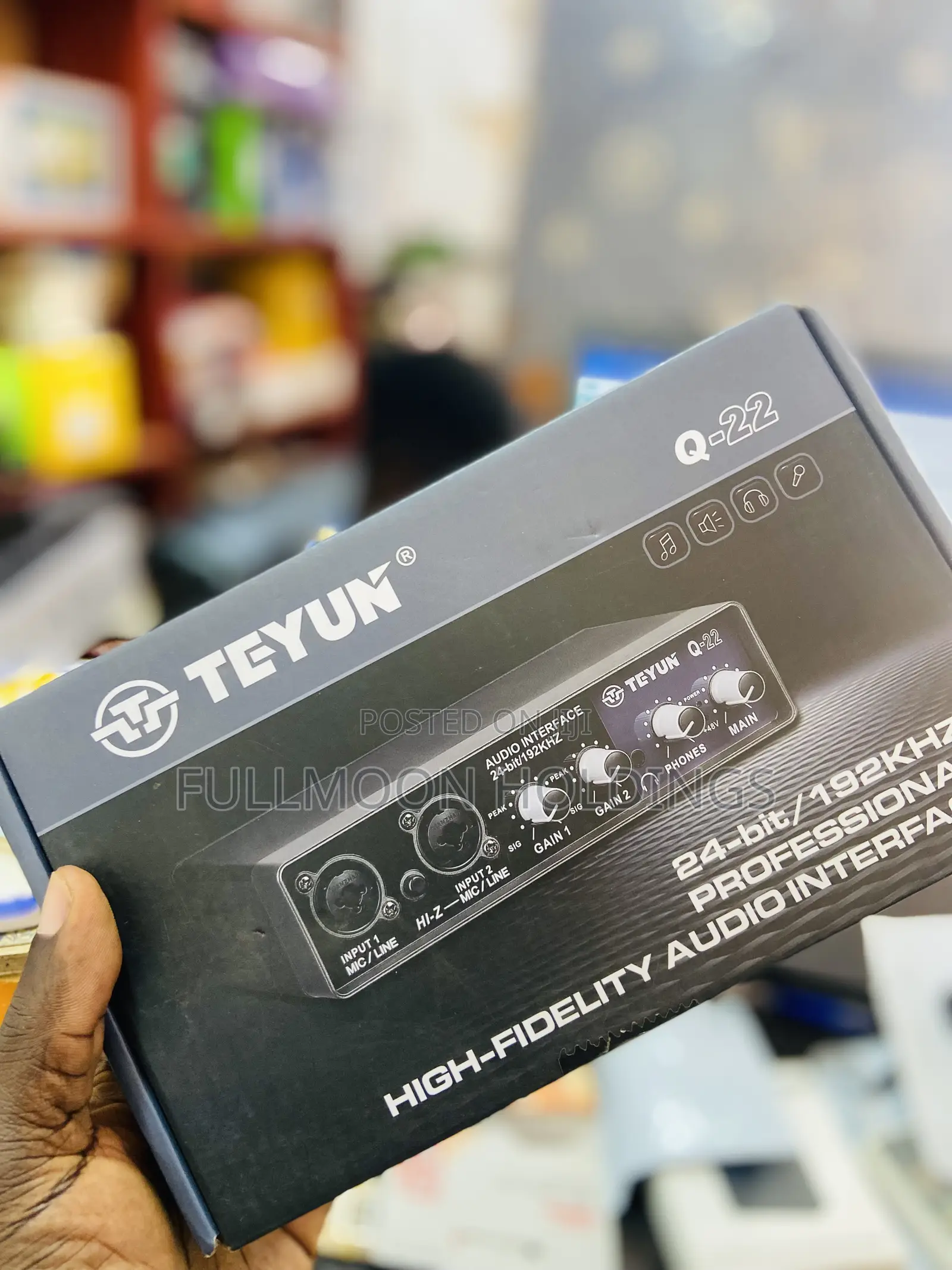 Teyun Q22 Sound Card Audio Interface