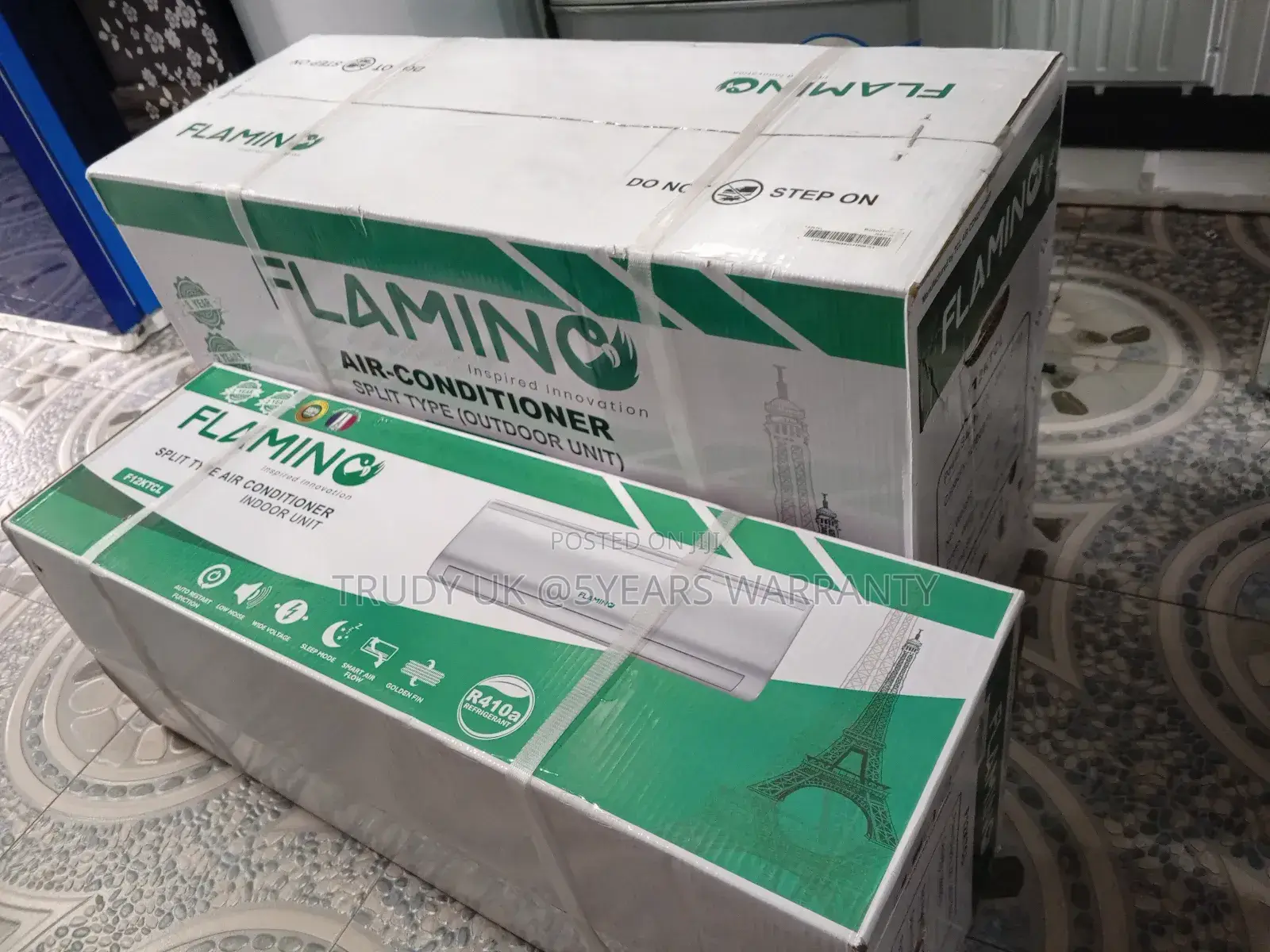 Wide Voltage Flamino 1.5hp Outdoor and Indoor Unit System