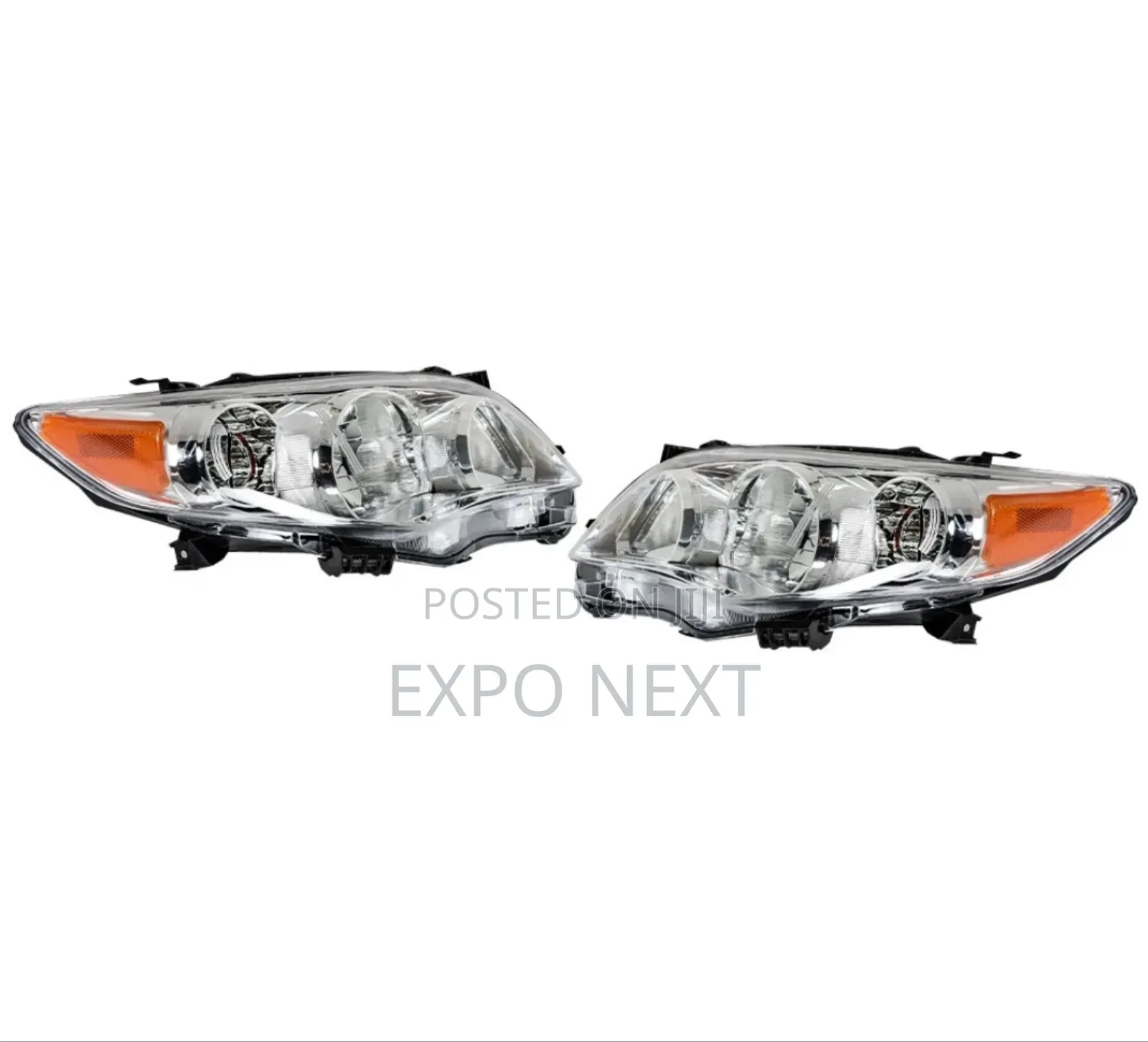 Headlights Left+Right For 2011-2013 Toyota Corolla Headlight Depo