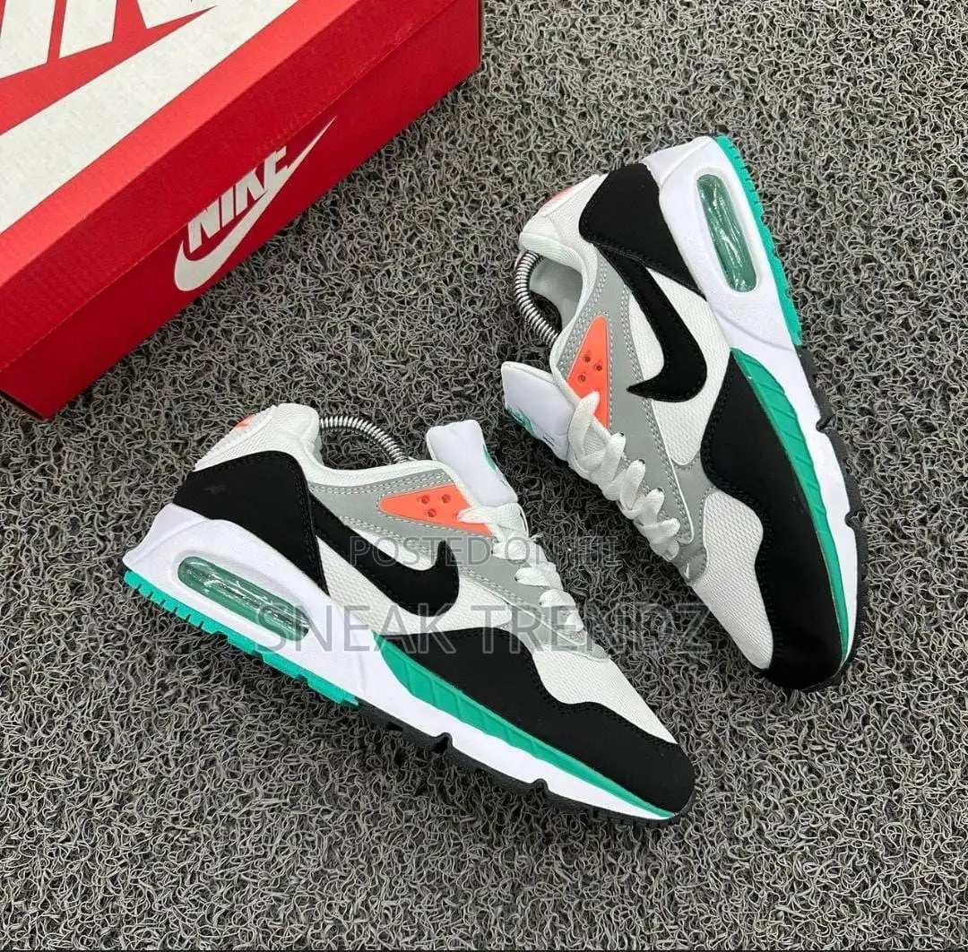 Original Nike Air Black Orange and White
