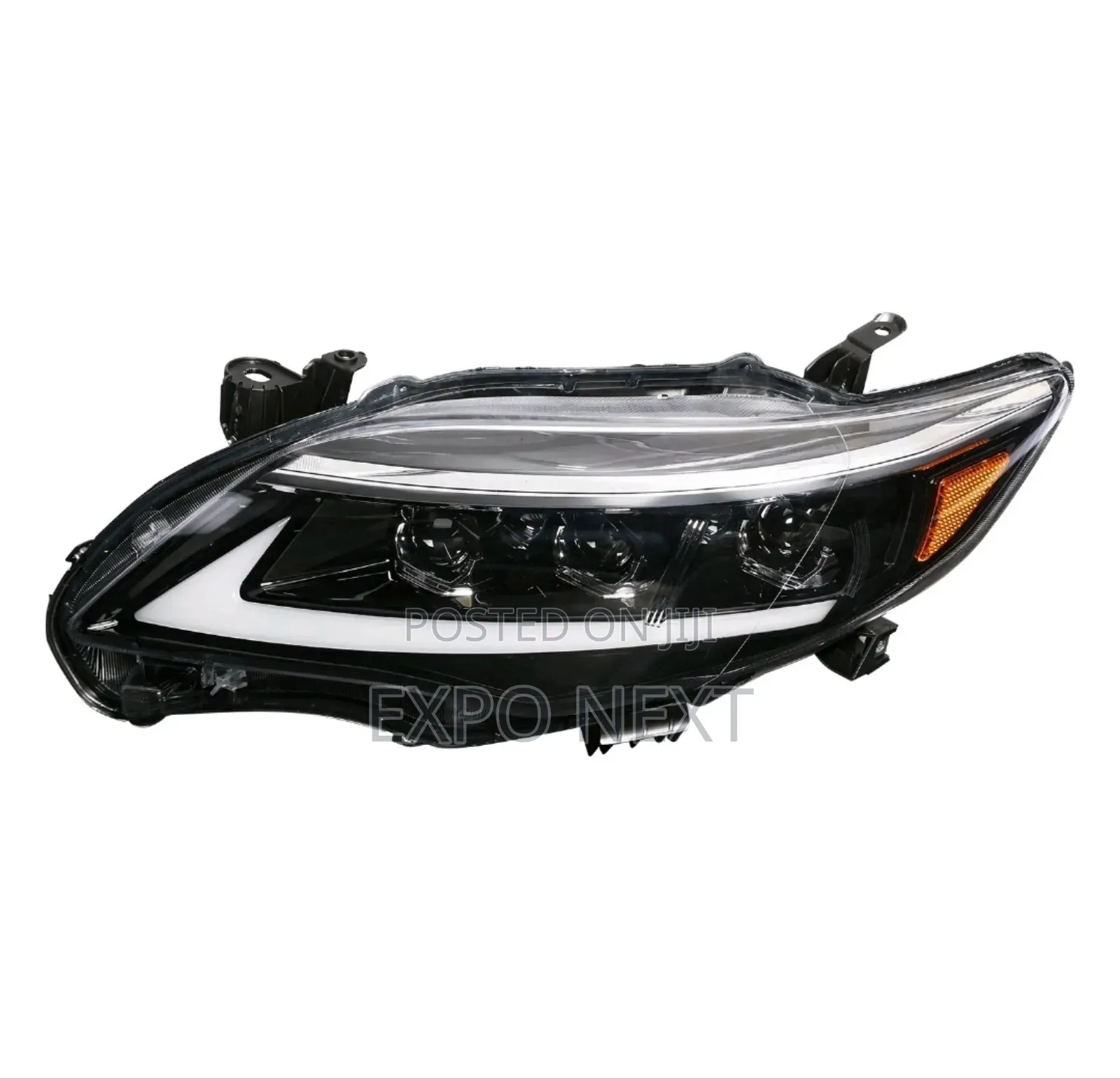 Pair Full Led Drl Headlights Fit For Toyota Corolla Assembly 2011-2013