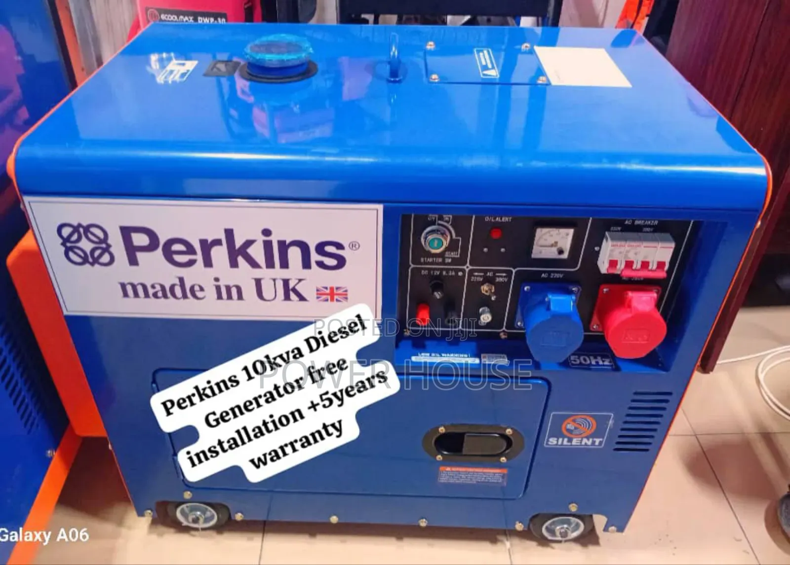 Synapse Forge Perkins Diesel Generator 10kva Silent