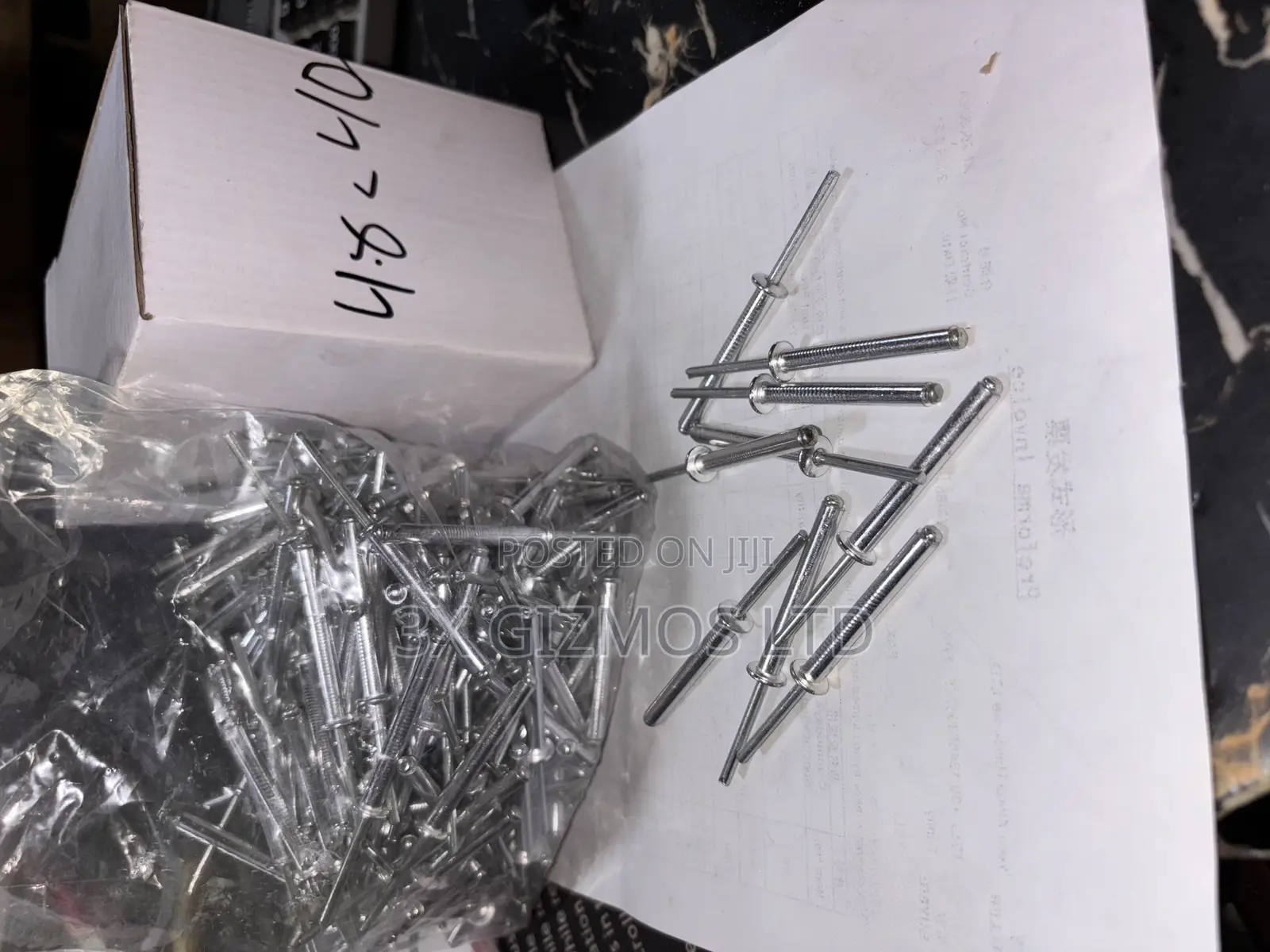 Rivets 4.8x40mm (5 Longest)
