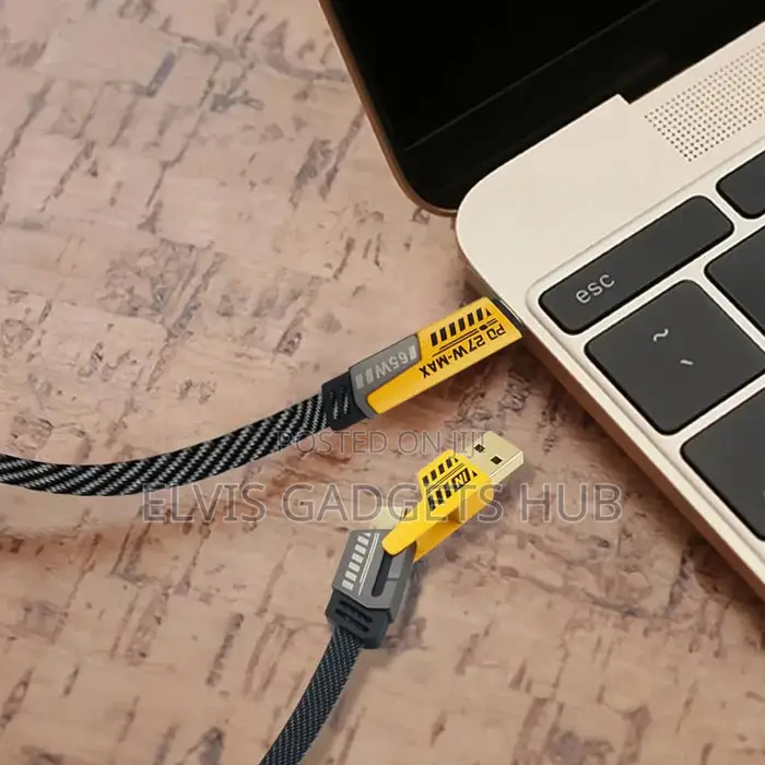 4 In 1 Metal Flat Braided Cable