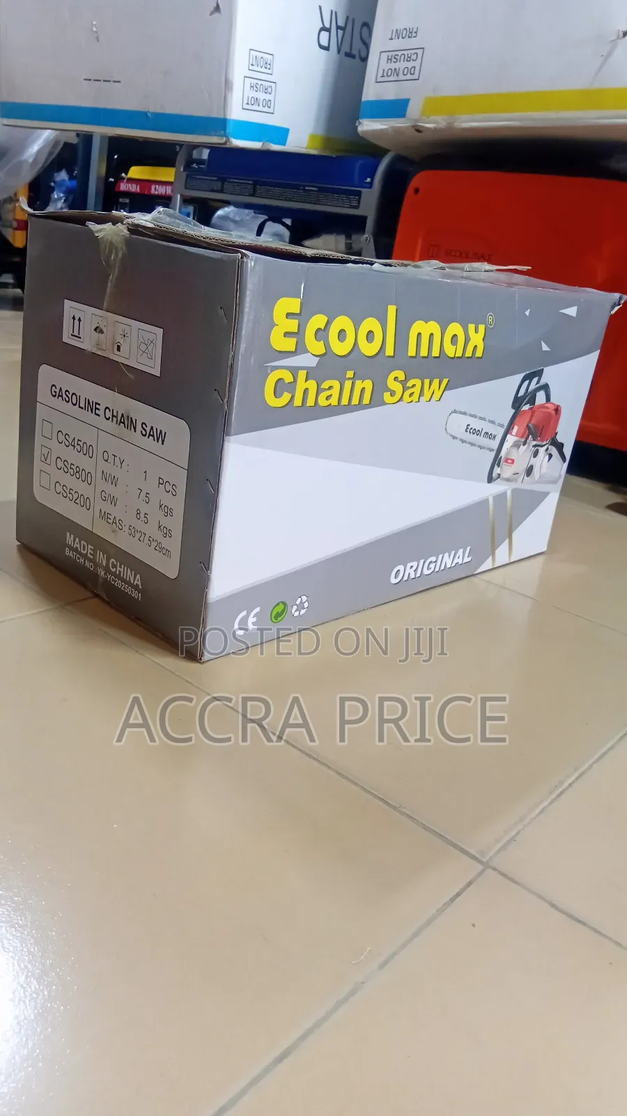 Ecoolmax Chainsaw Long Lasting Chain Saw