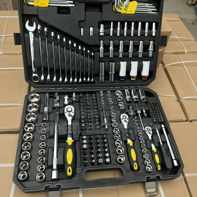 222pcs Automotive Repair Tool Set With Hex Keys