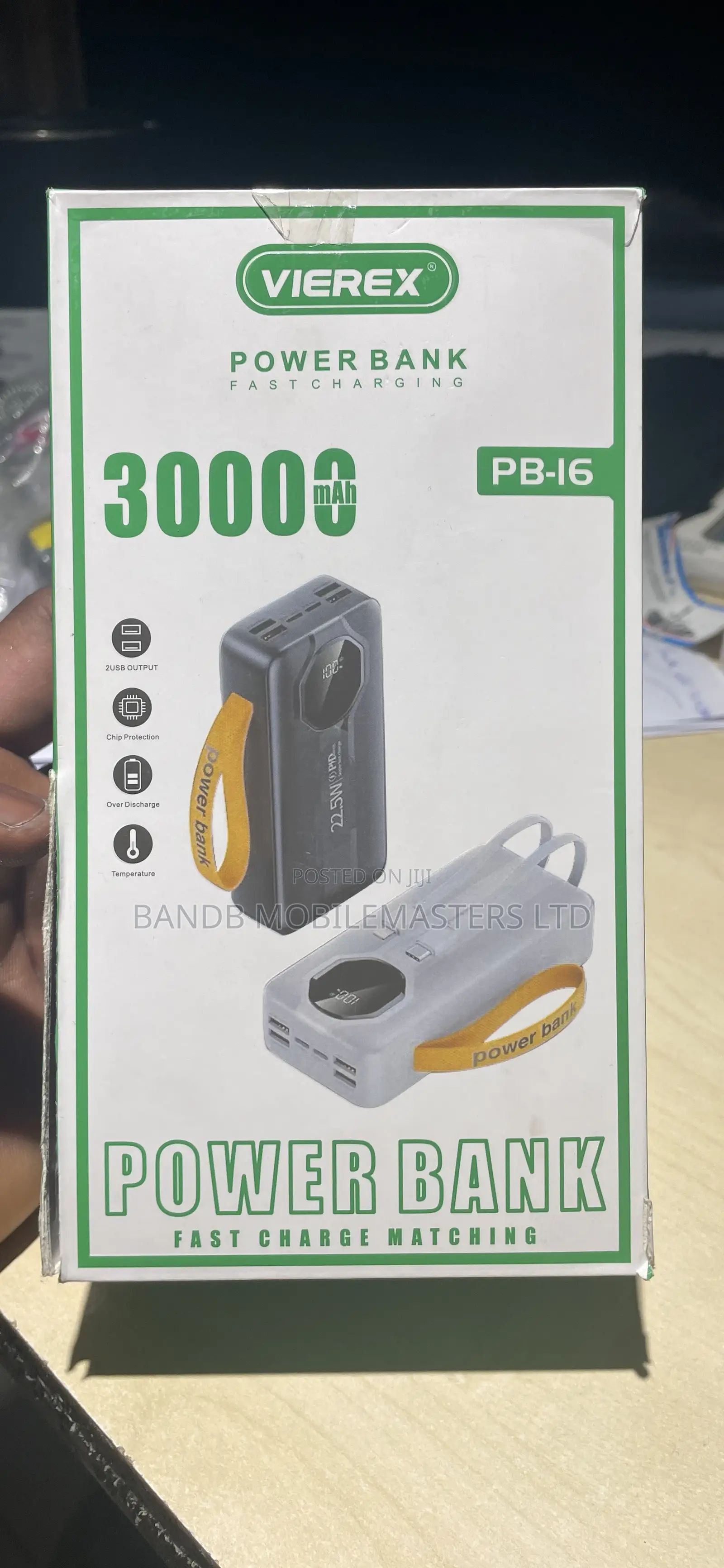 Vierex Powerbank 30000mah