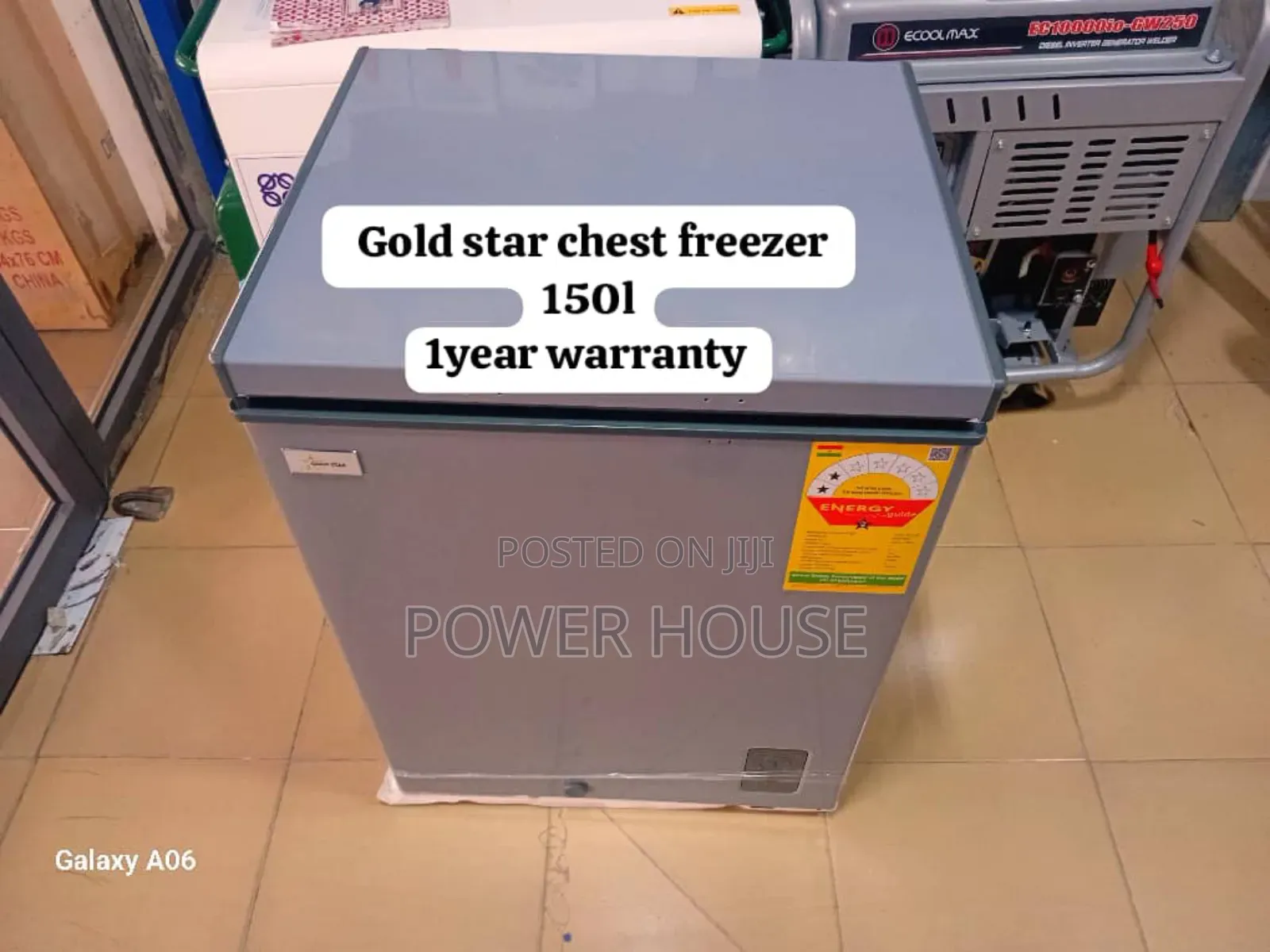Glacier Bay Goldstar 150l Chest Freezer Cool